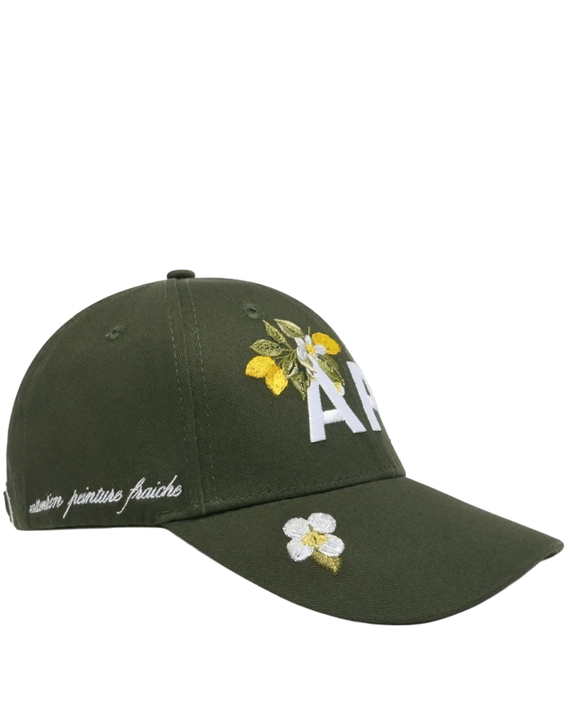 Attention Peinture Fraiche Lemon Blossom Green Cap