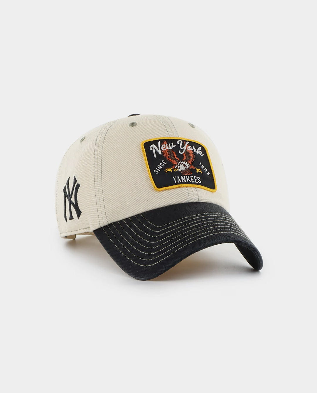 47 Brand - Clean Up Keepsake New York Yankees Hat - Natural/Black