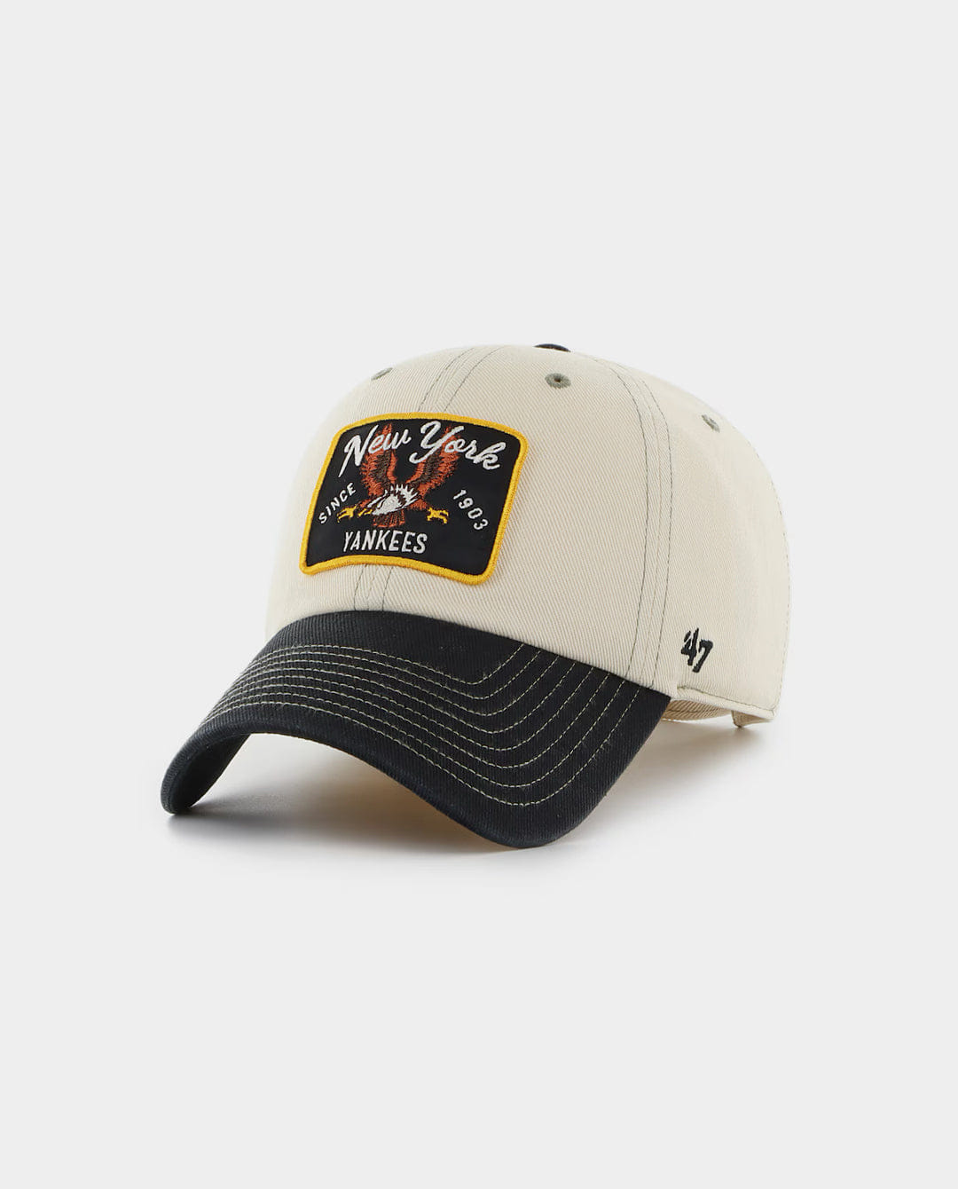 47 Brand - Clean Up Keepsake New York Yankees Hat - Natural/Black