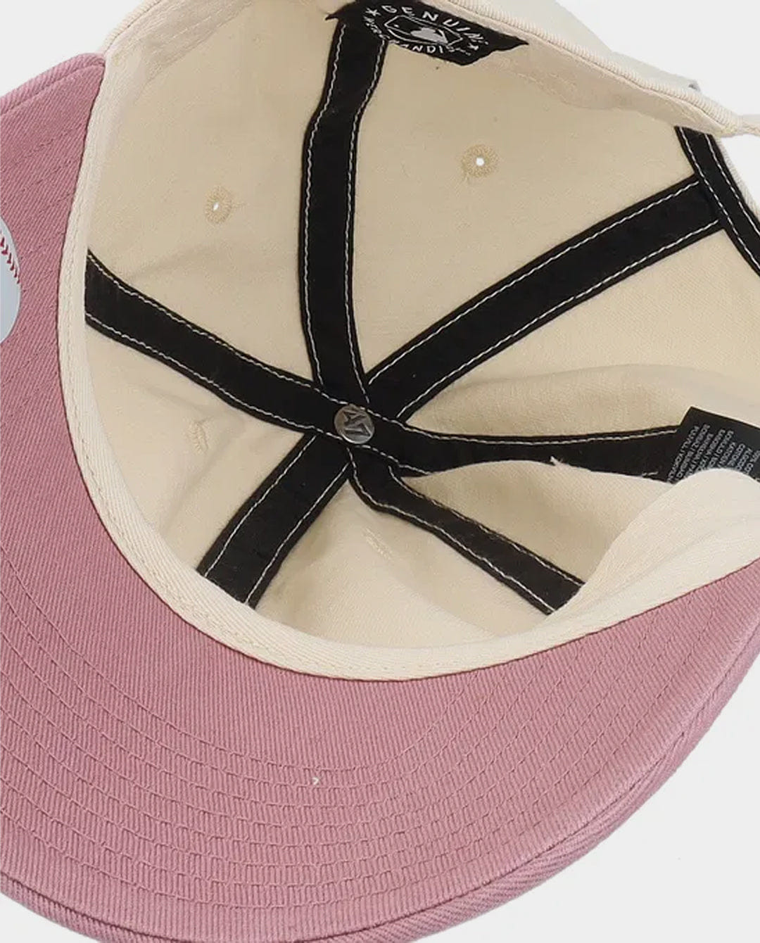 47 Brand - Los Angeles Dodgers Clean Up TT - Pink/Natural