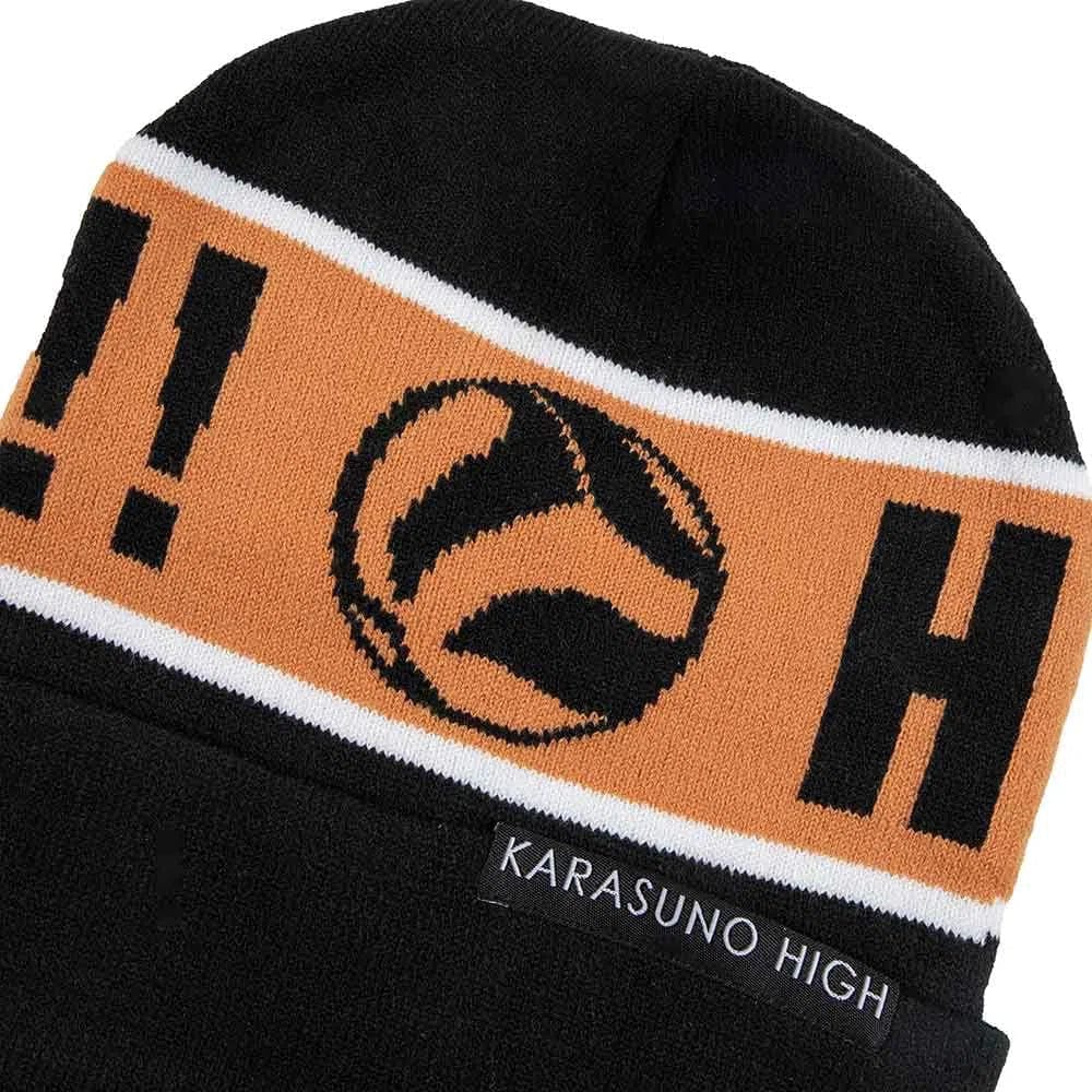 Bioworld Haikyu!! - Karasuno High Letterman Cuff Beanie Hat - Bioworld
