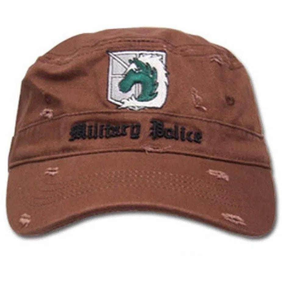 Great Eastern Entertainment Attack on Titan - Military Police Cadet Cap Hat (Brown) - Great Eastern