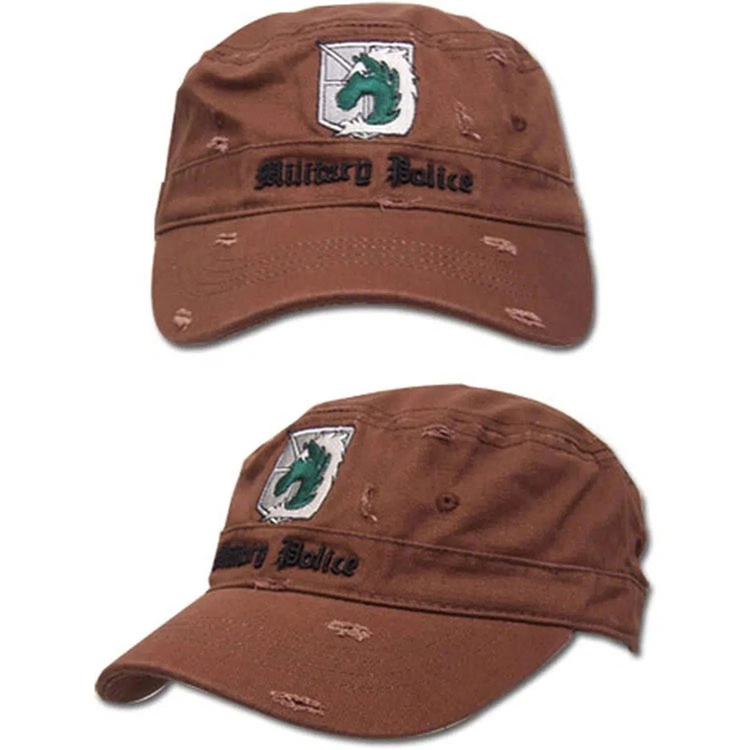 Great Eastern Entertainment Attack on Titan - Military Police Cadet Cap Hat (Brown) - Great Eastern