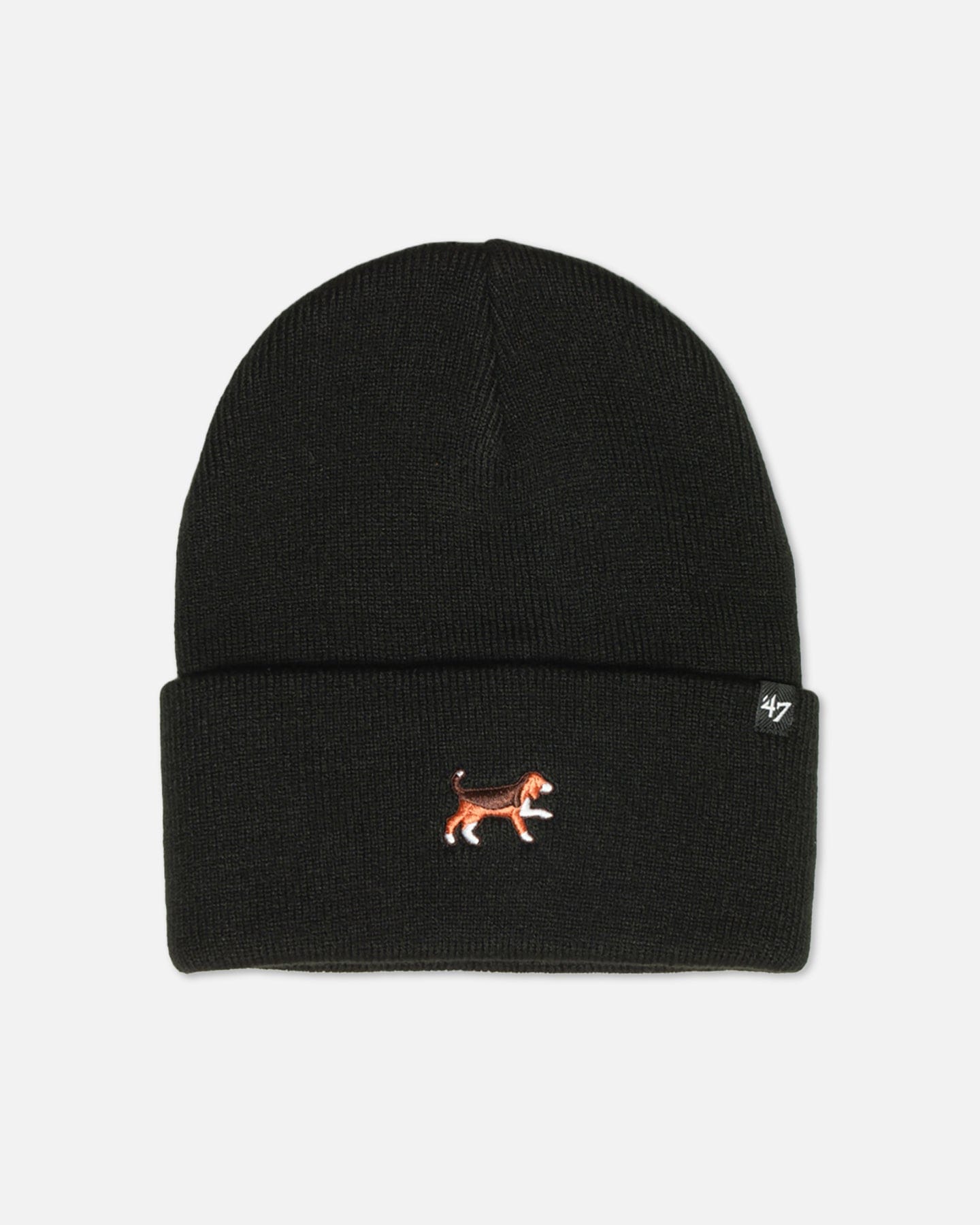 47 Brand Beagle Dog Collection 47 Beanie Black