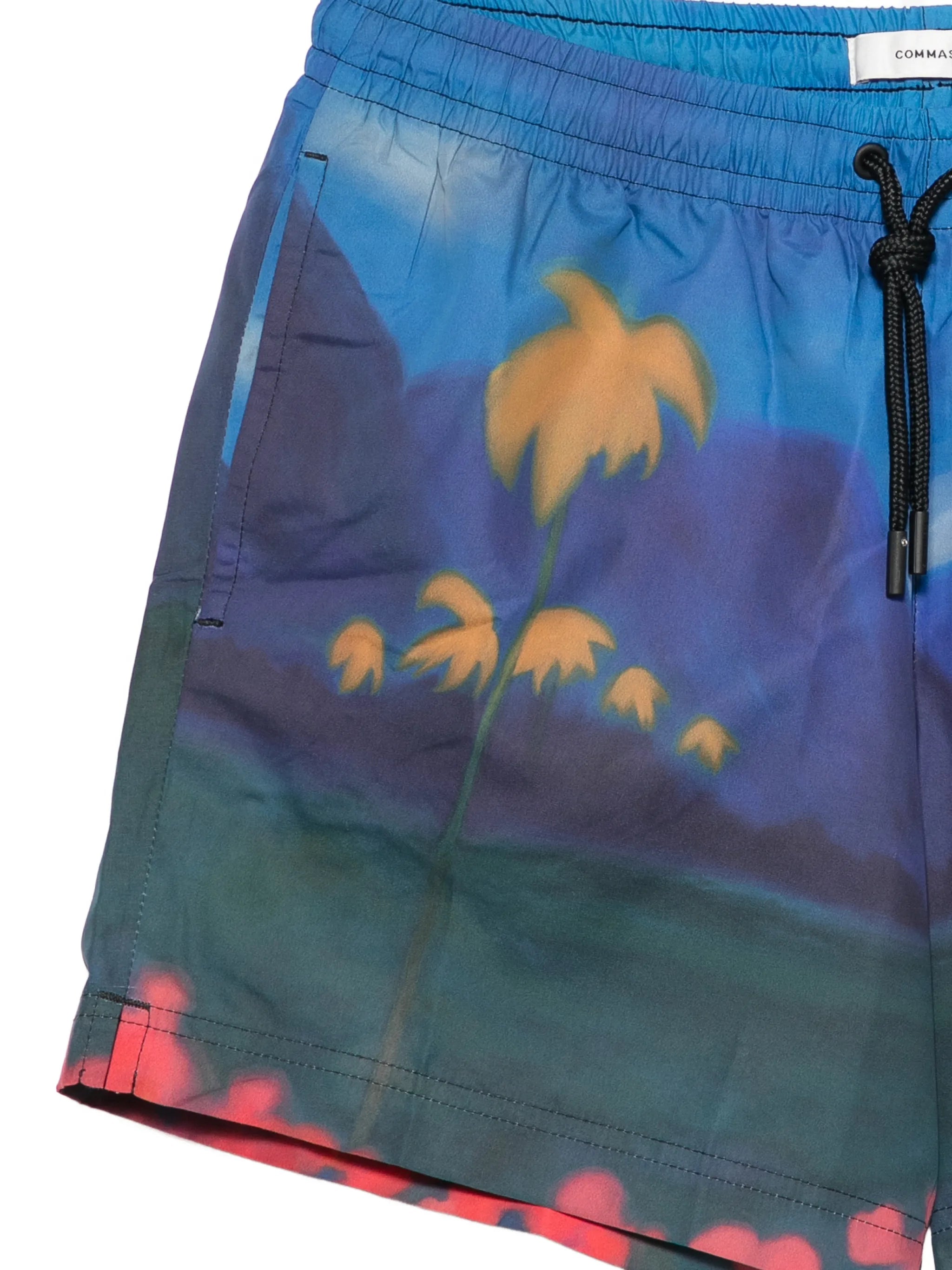 Commas Midnight Horizon pocket swim shorts