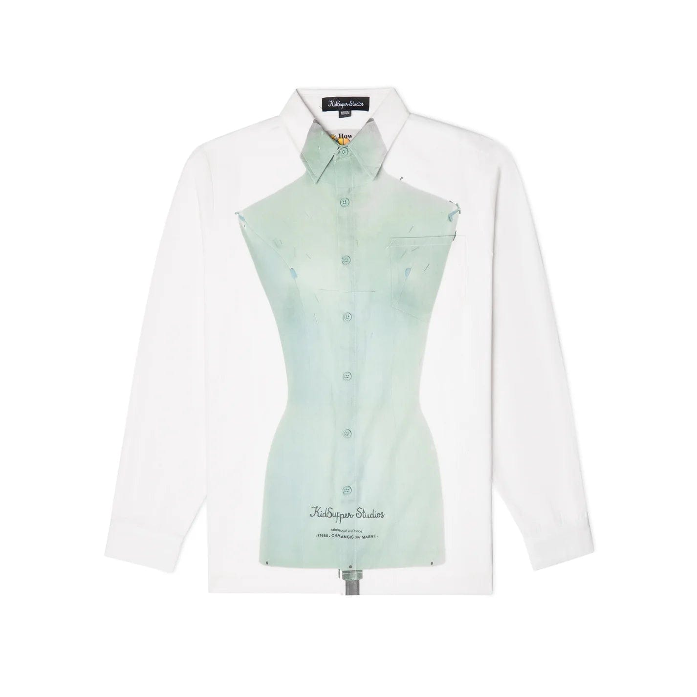 Kidsuper Dress Form Shirt - White