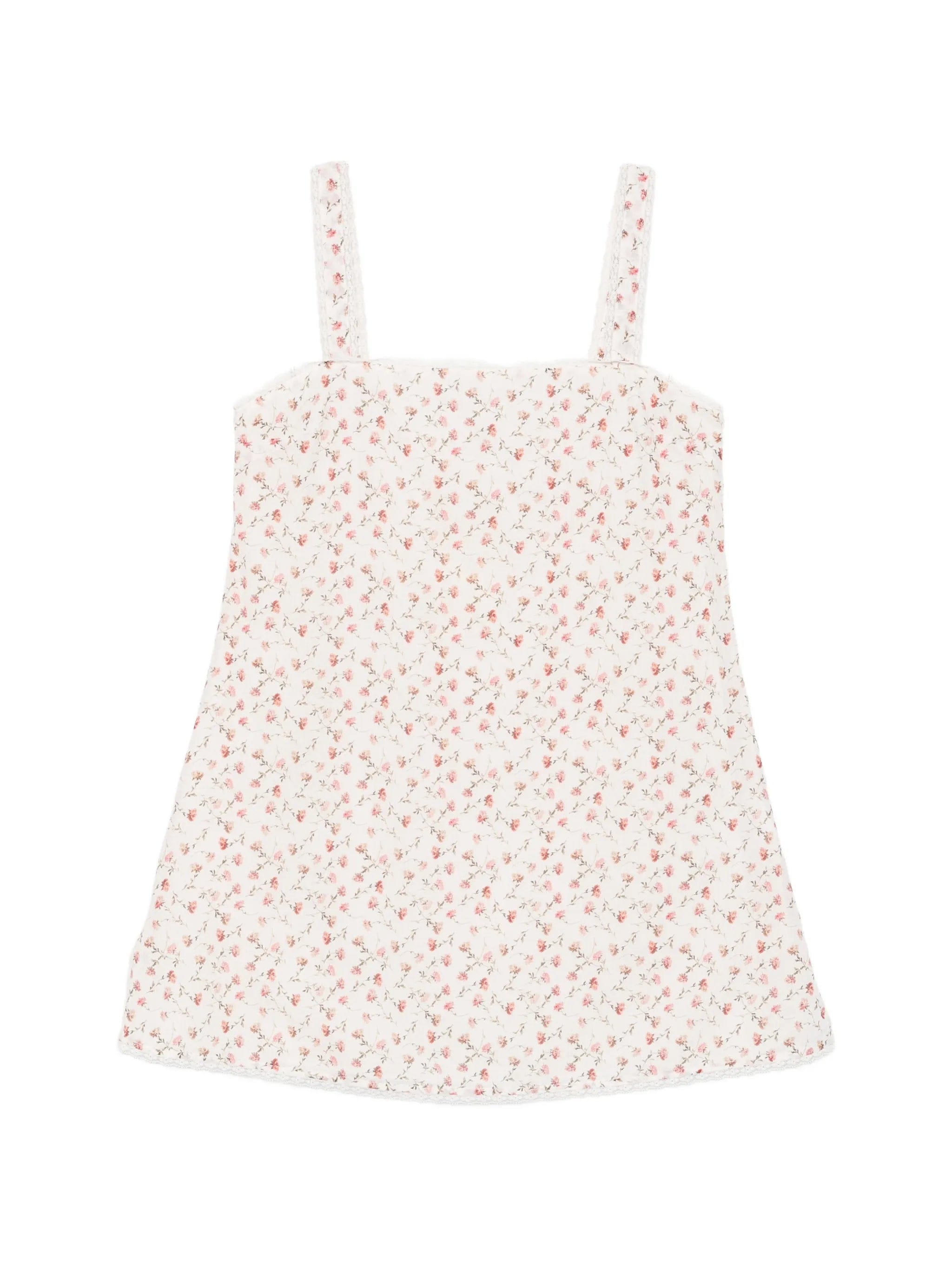 Posse Charlotte floral - print cotton mini dress