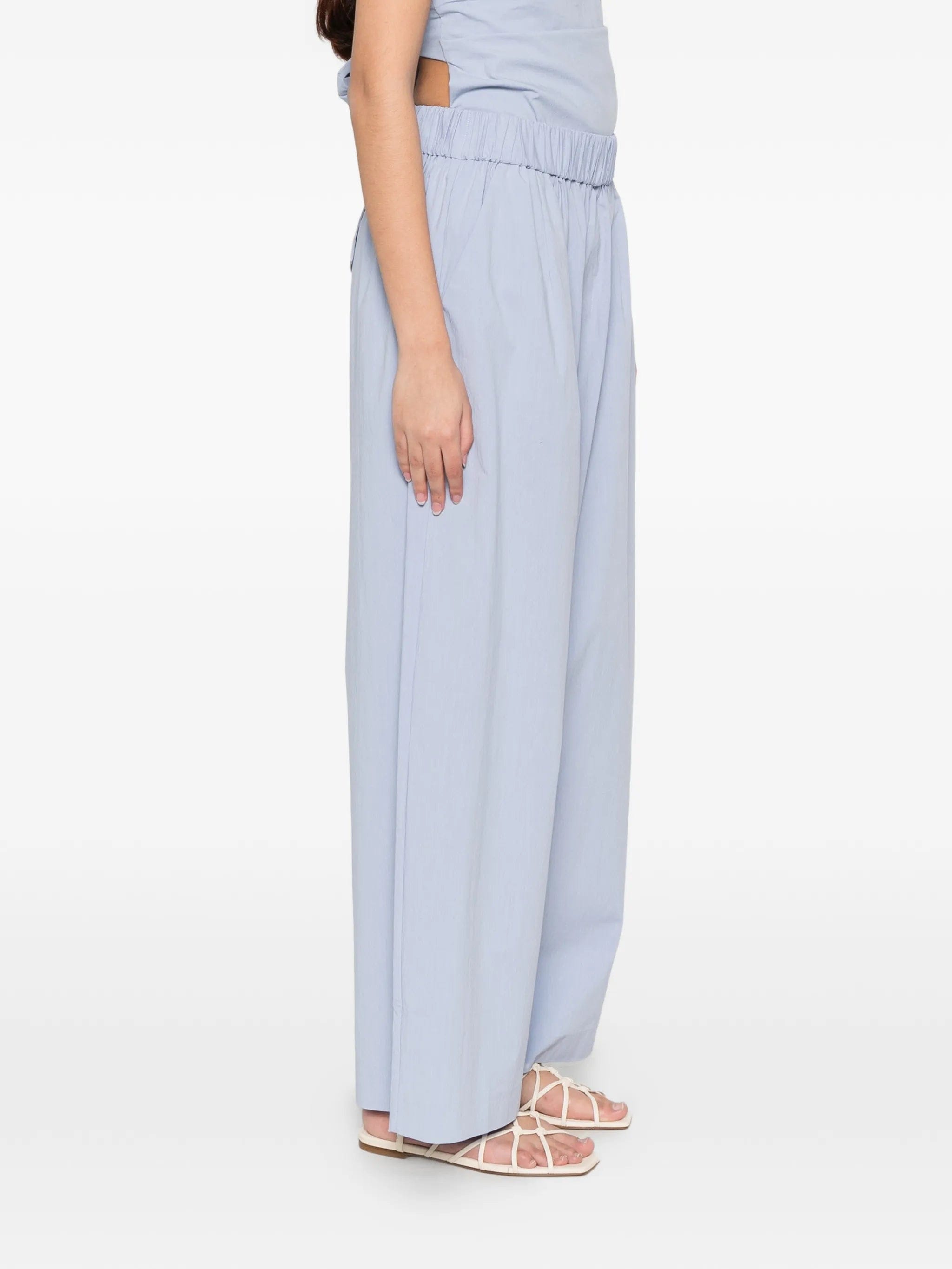 St. Agni relaxed wide - leg trousers