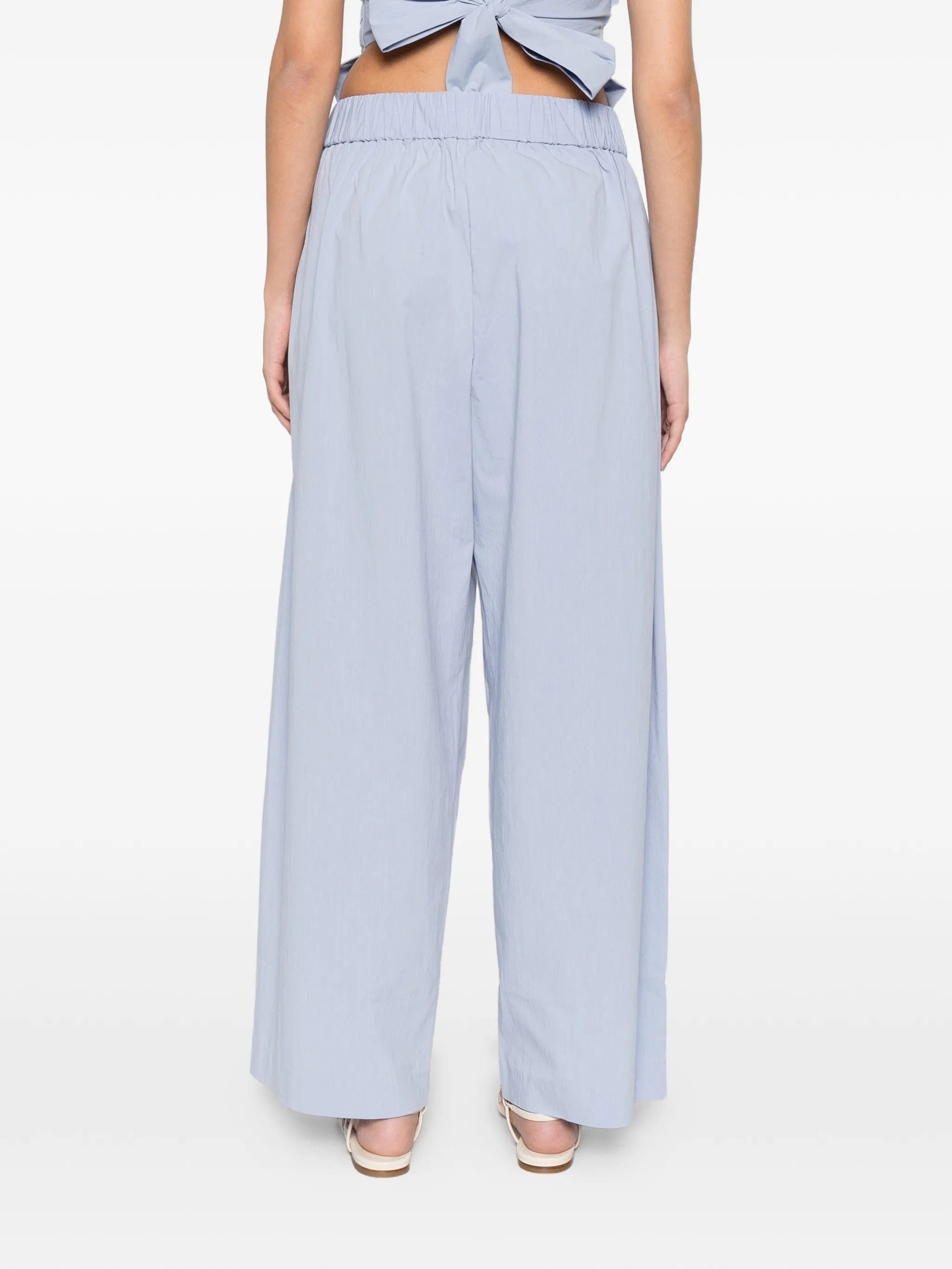 St. Agni relaxed wide - leg trousers