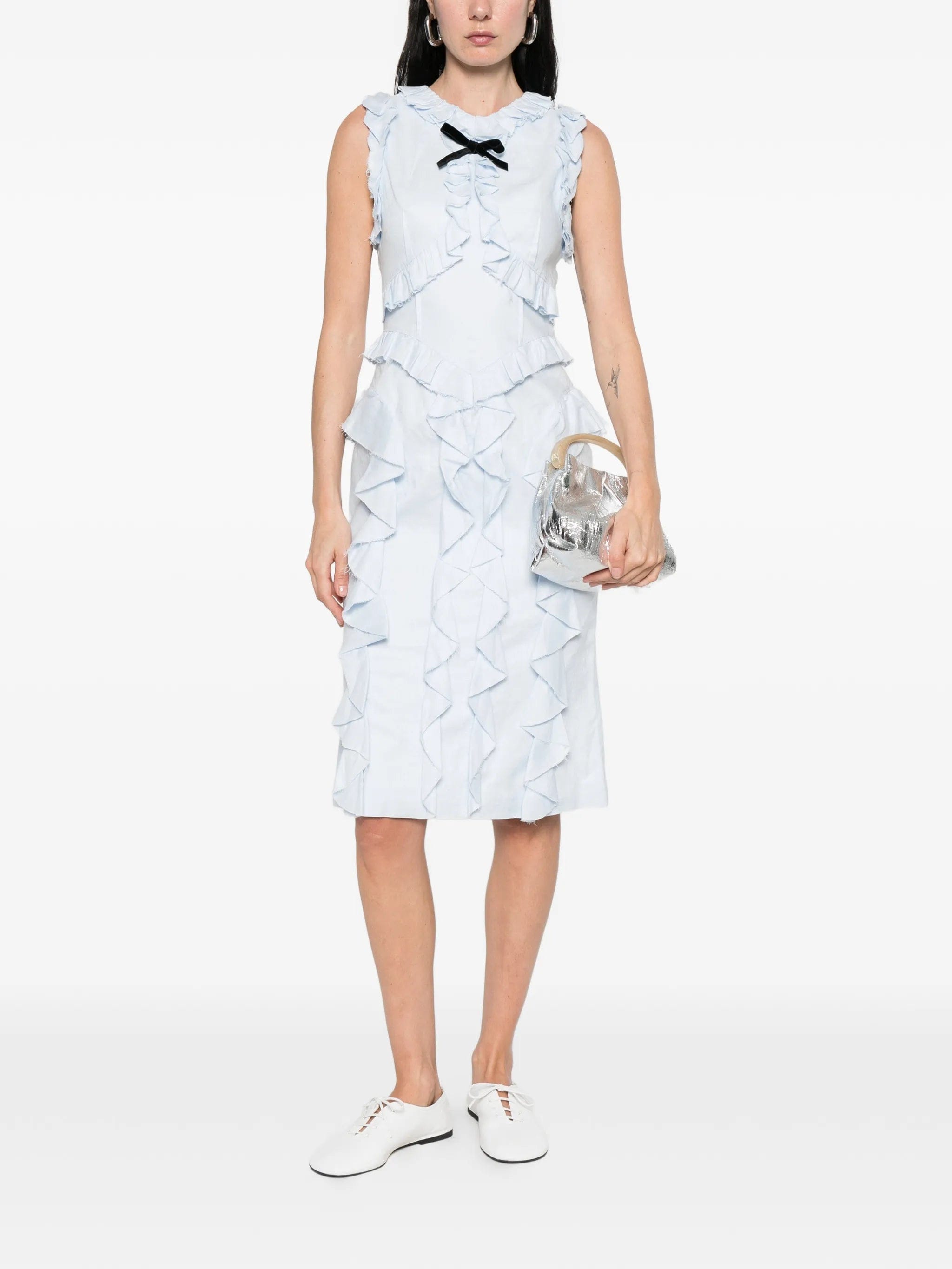 Shushu/tong ruffle trim dress