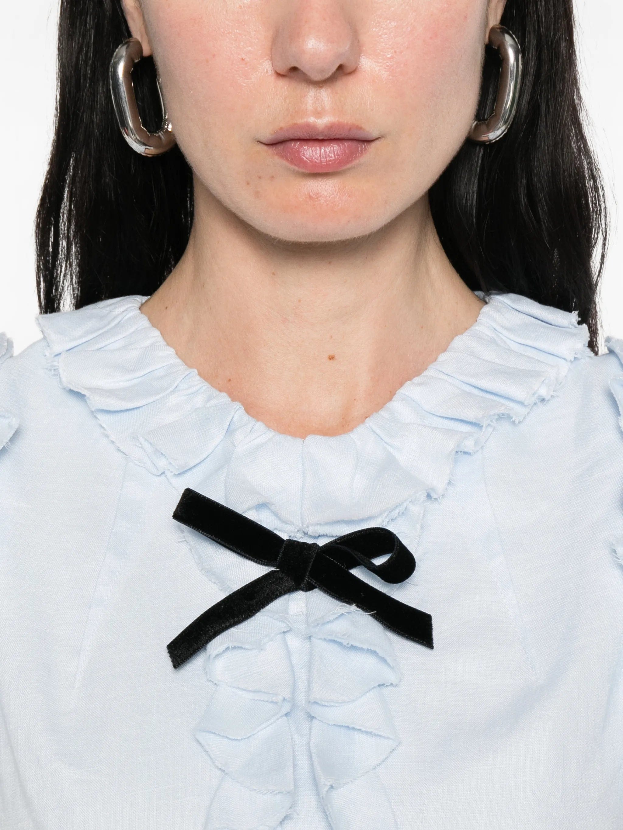 Shushu/tong ruffle trim dress