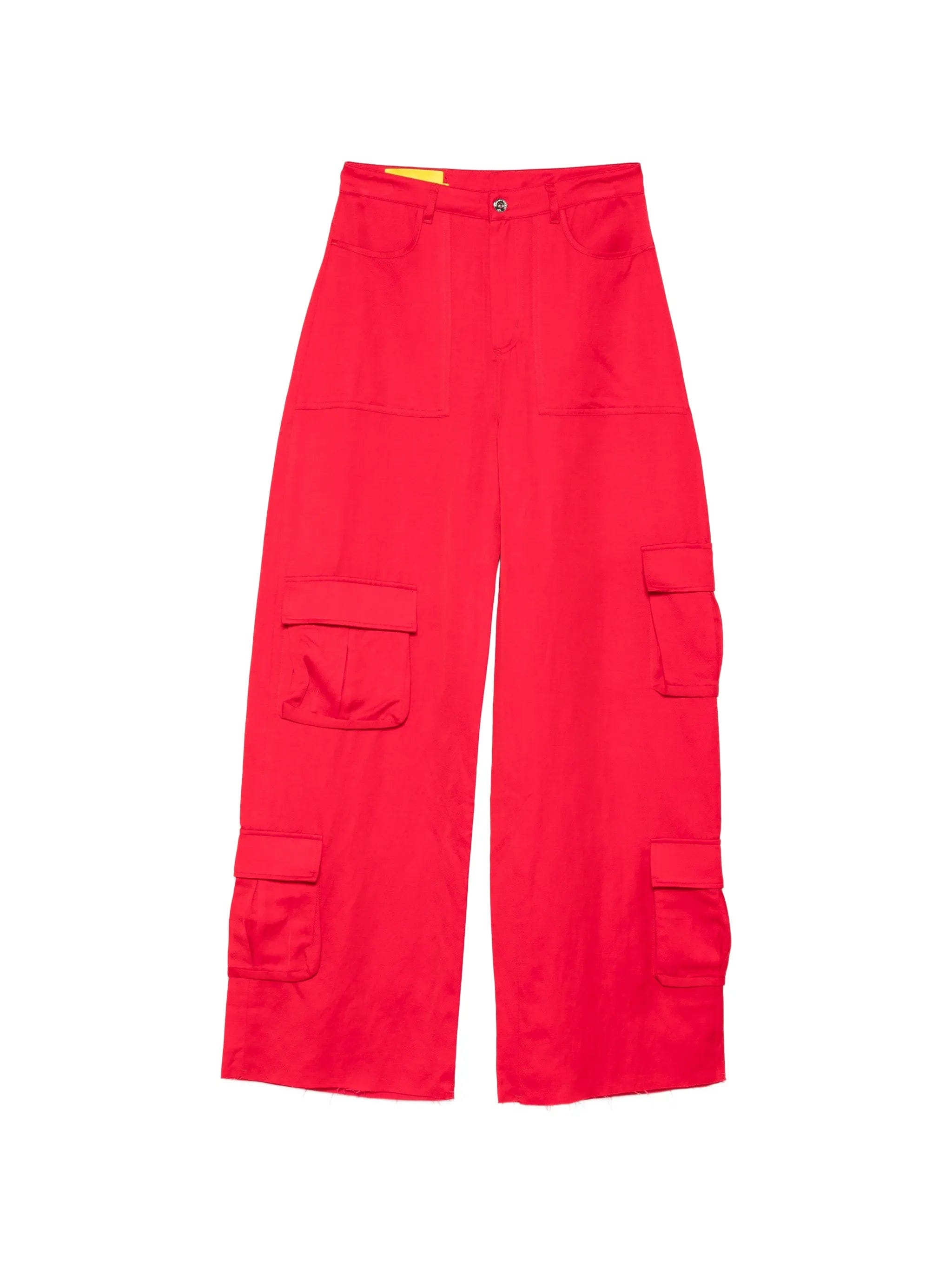 Marques'almeida satin cargo pants