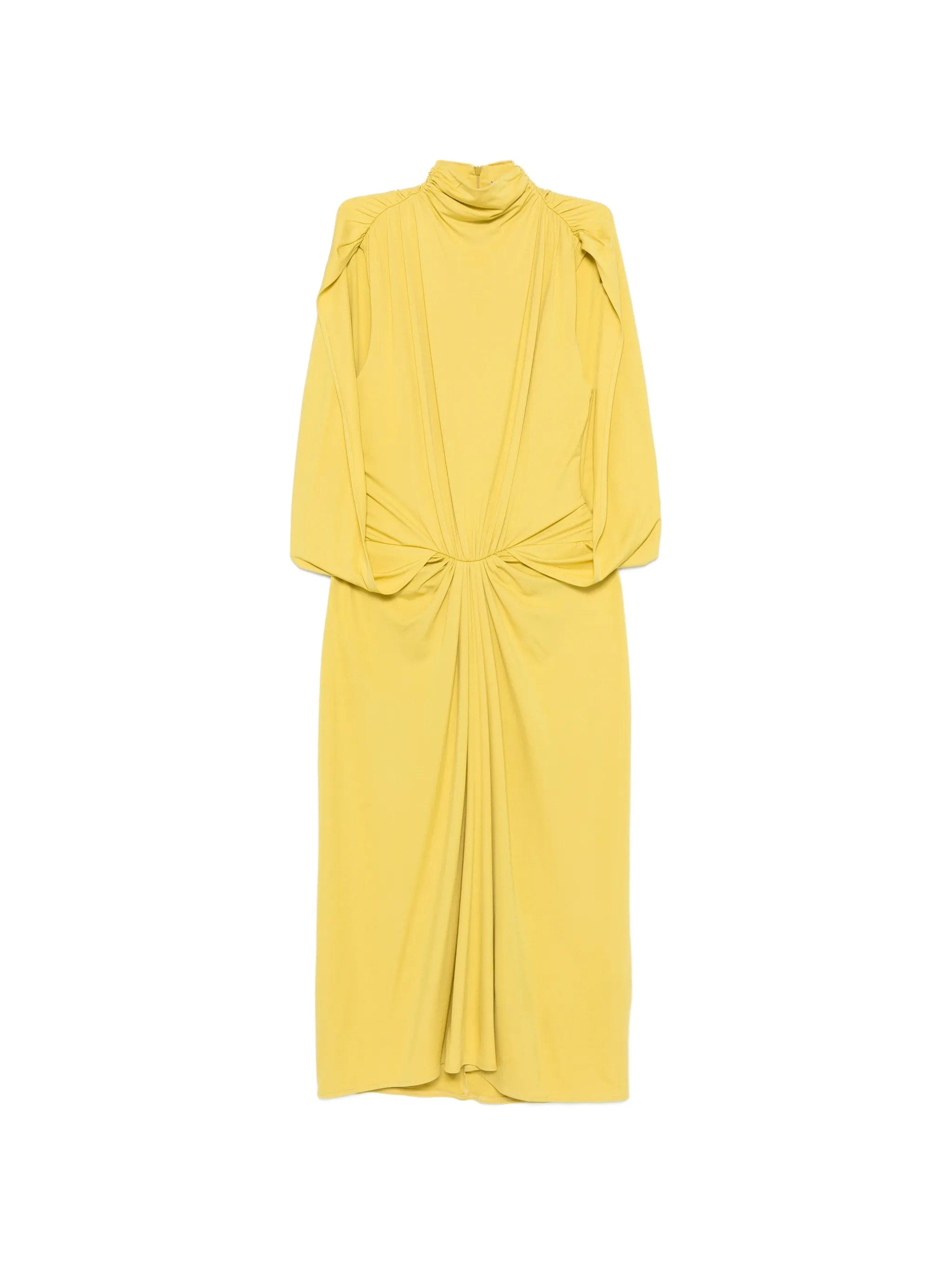 Esse Studios Solina cape gathered dress