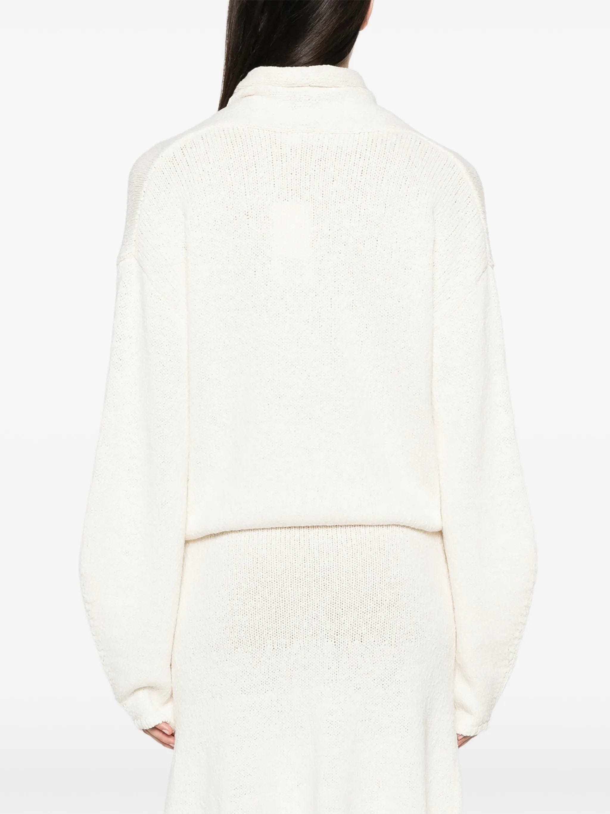 Aya Muse Kena wrap - style sweater