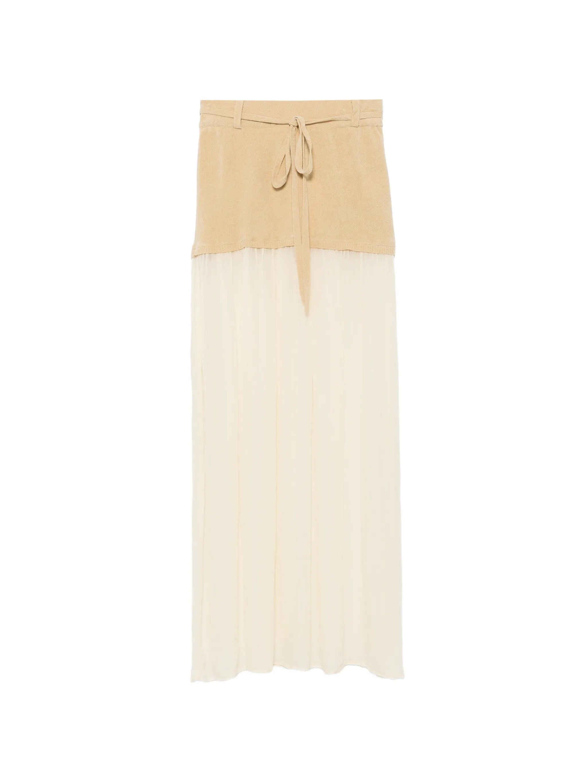 Aya Muse Asha sheer - panel maxi skirt