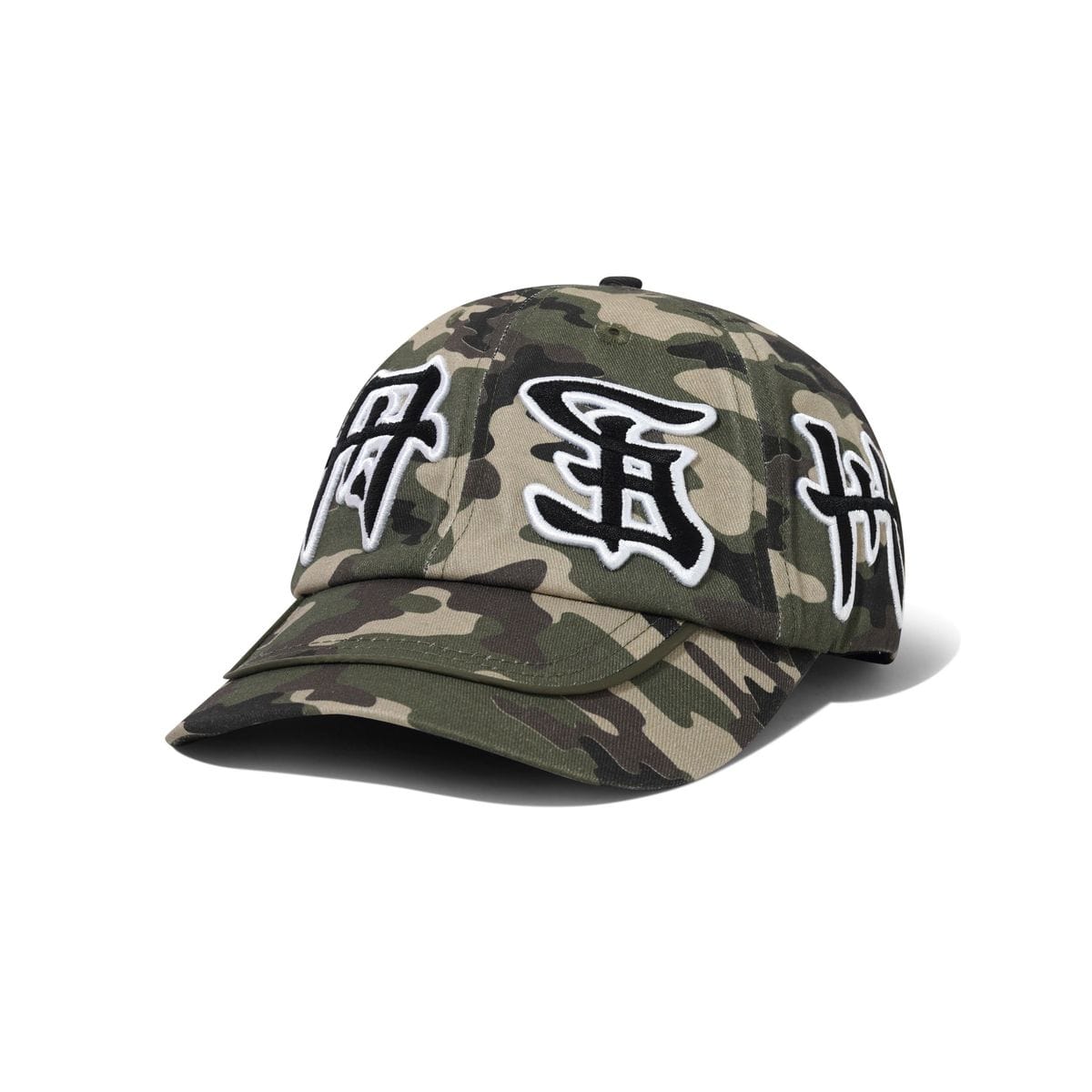 Cash Only Cash 6 Panel Cap – Camo
