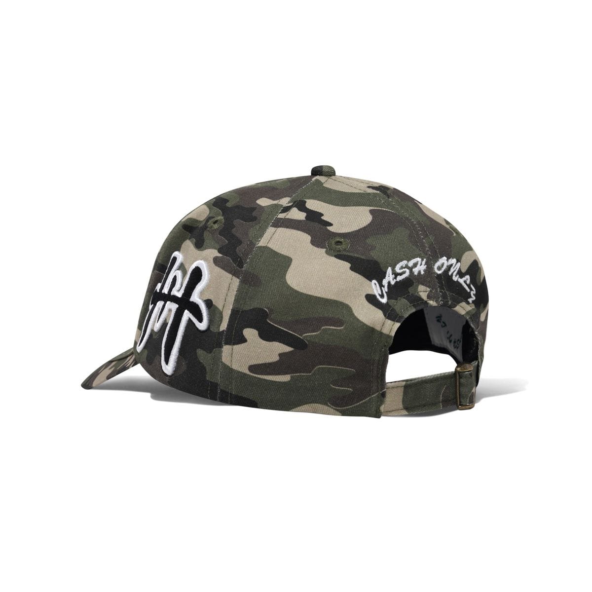 Cash Only Cash 6 Panel Cap – Camo