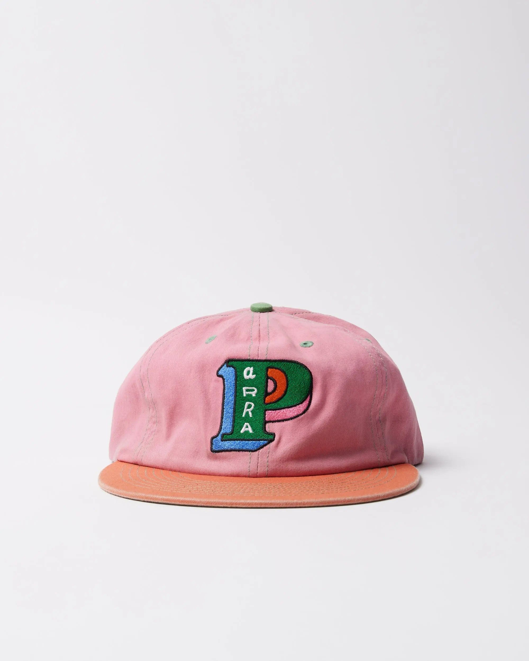 Byparra Slanted P 6 Panel Hat (Pink)