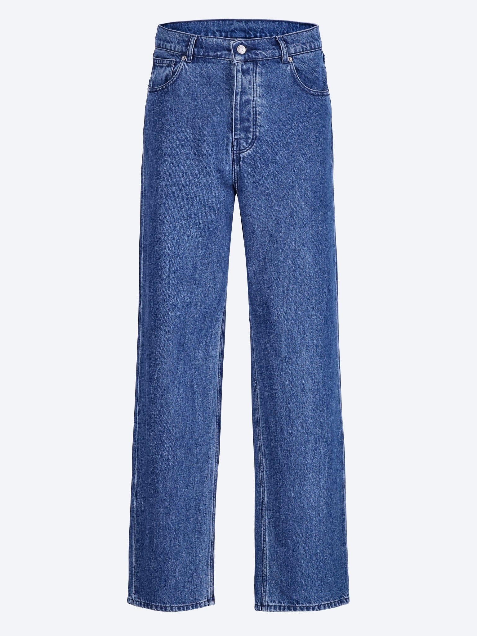 DROLE de Monsieur Straight blue cotton jeans