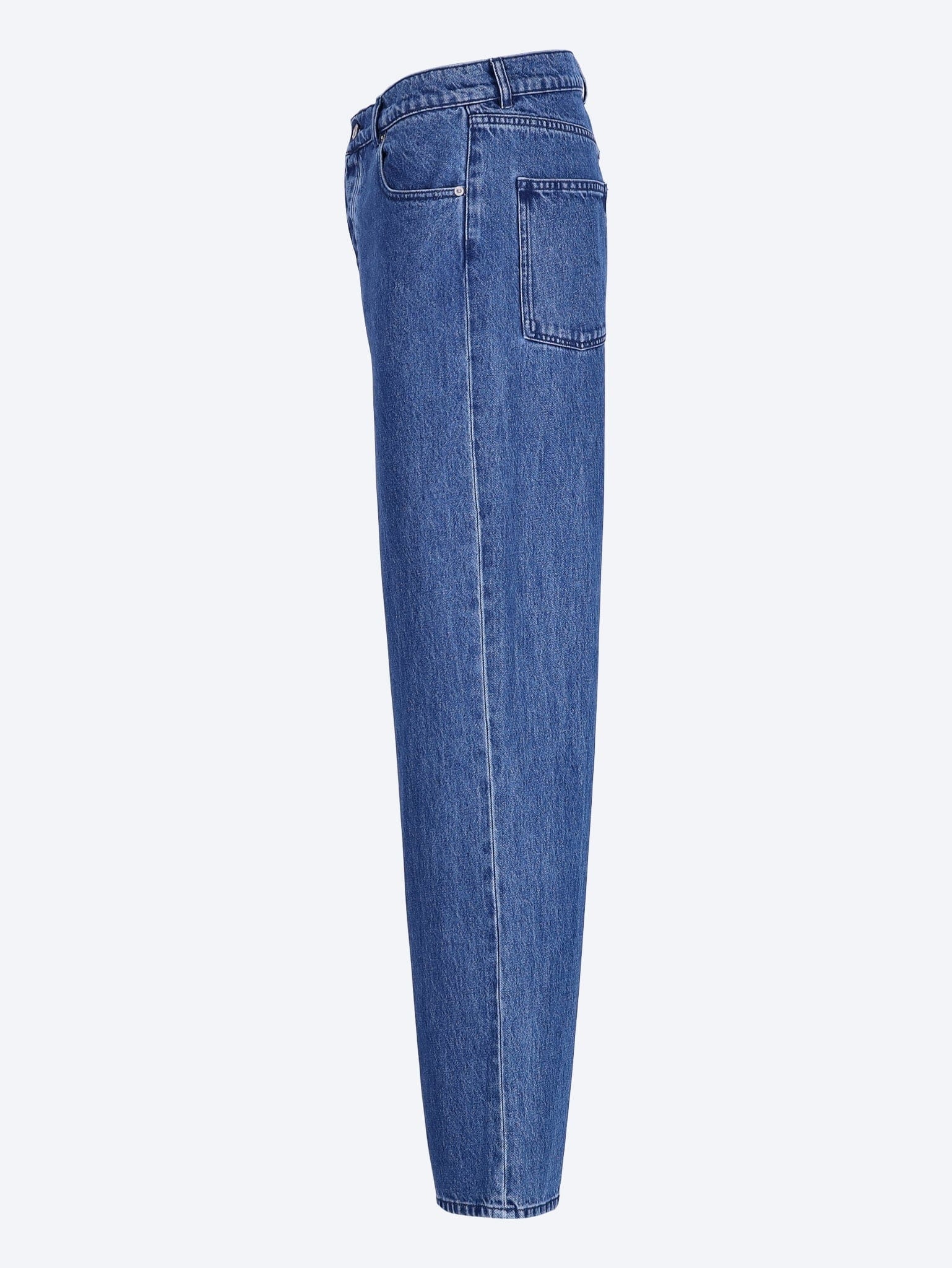 DROLE de Monsieur Straight blue cotton jeans