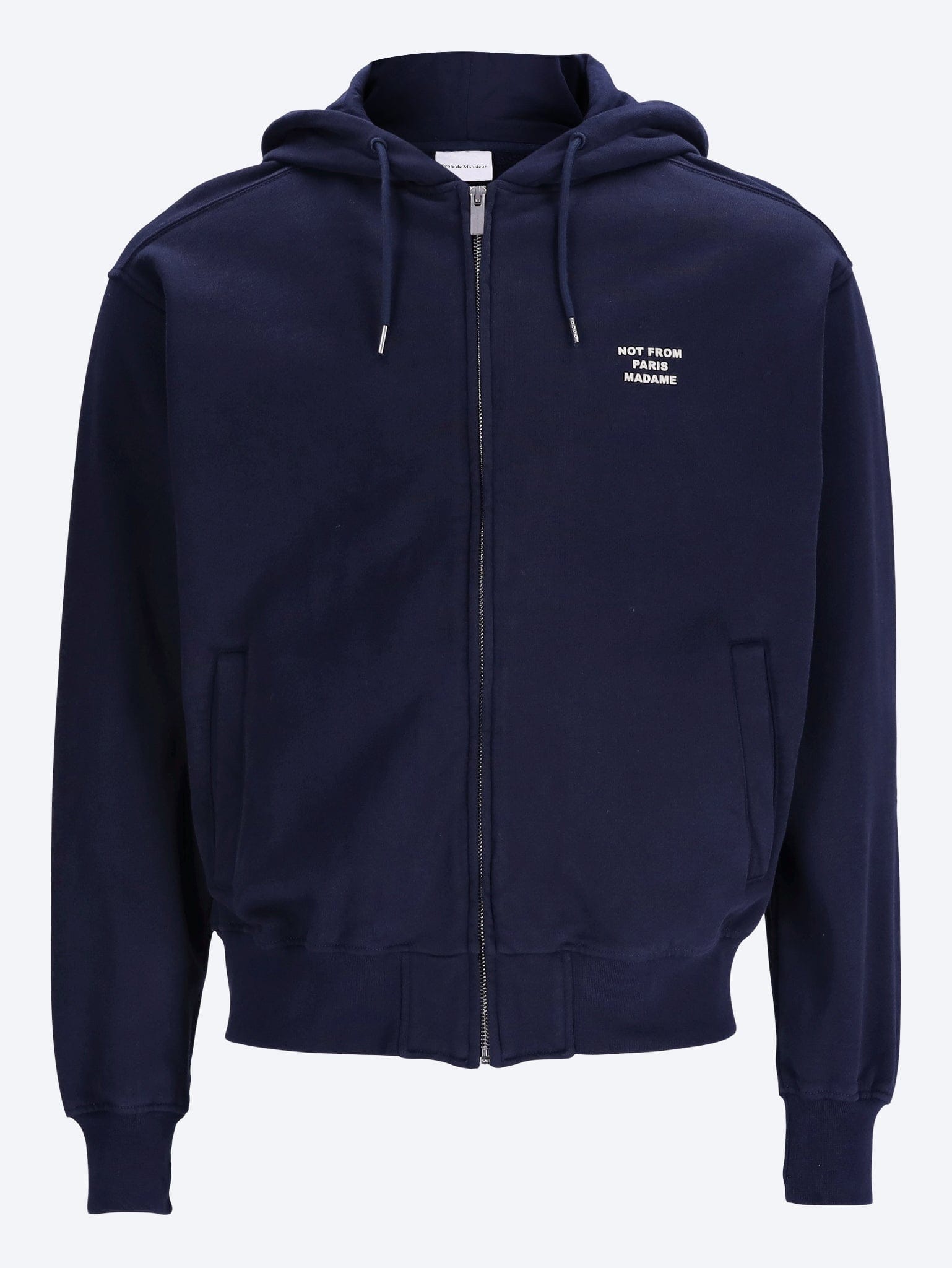 DROLE de Monsieur Slogan zip sweatshirt