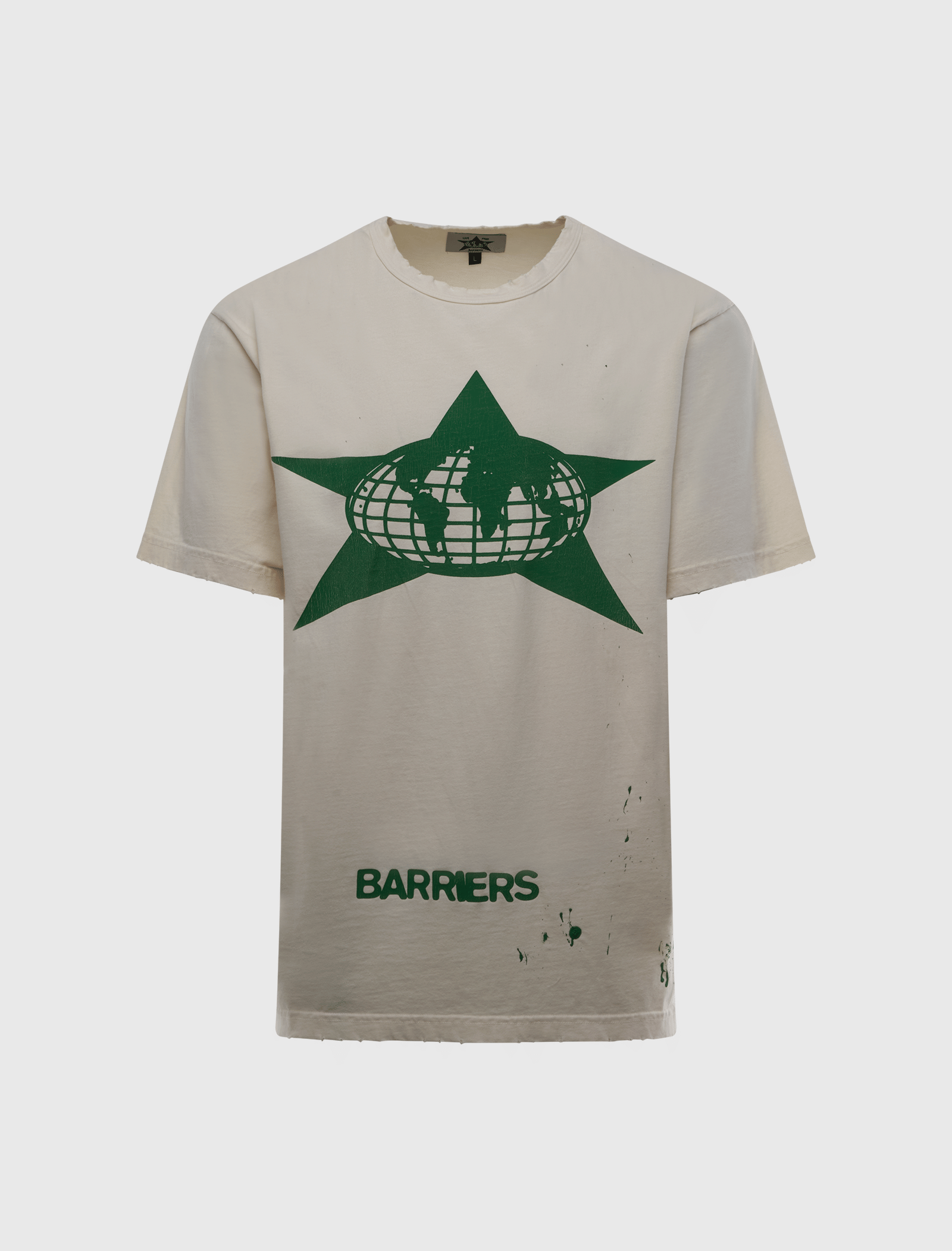 Barriers DISTRESSED STAR LOGO T-Shirt