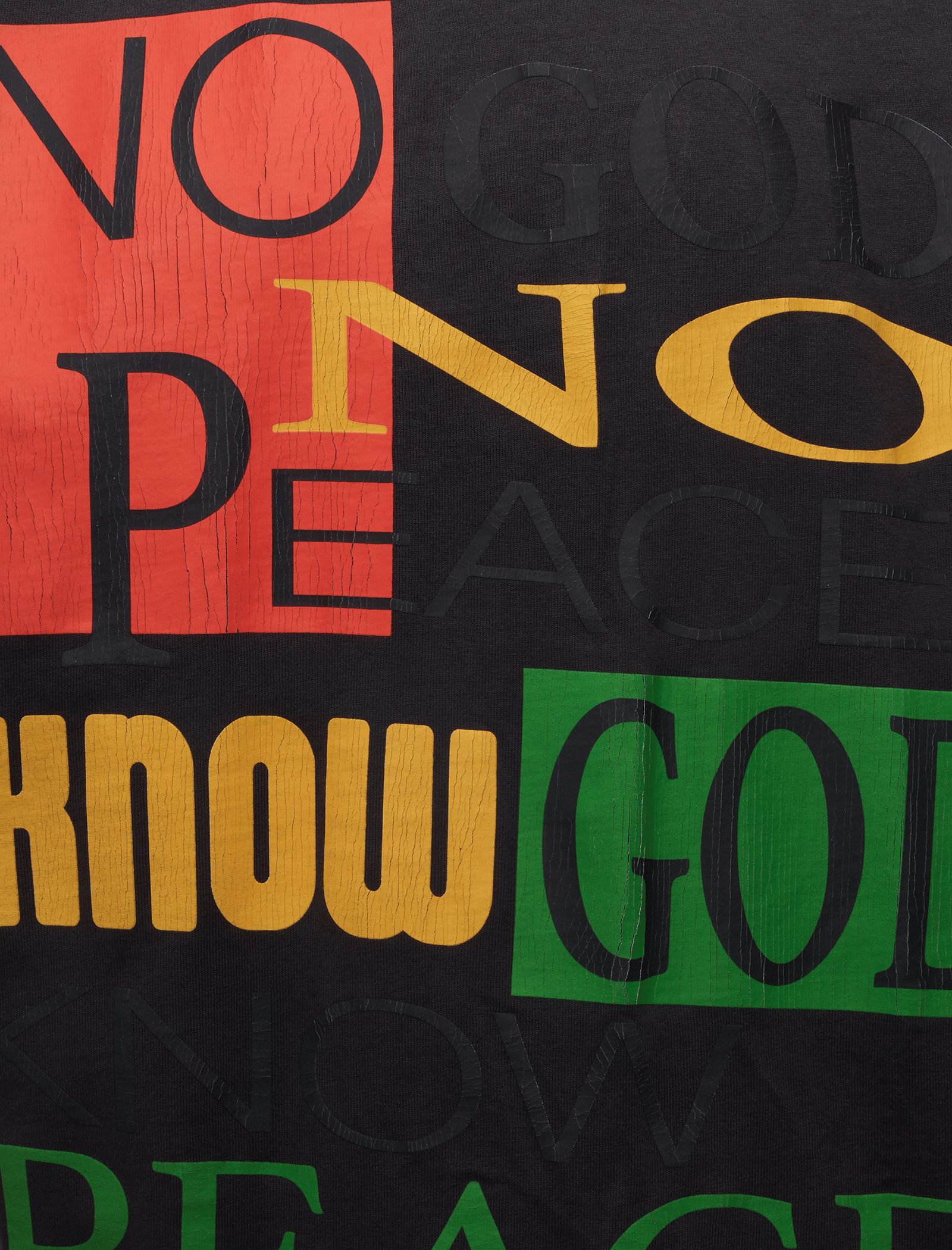Barriers NO GOD NO PEACE BOXY T-Shirt