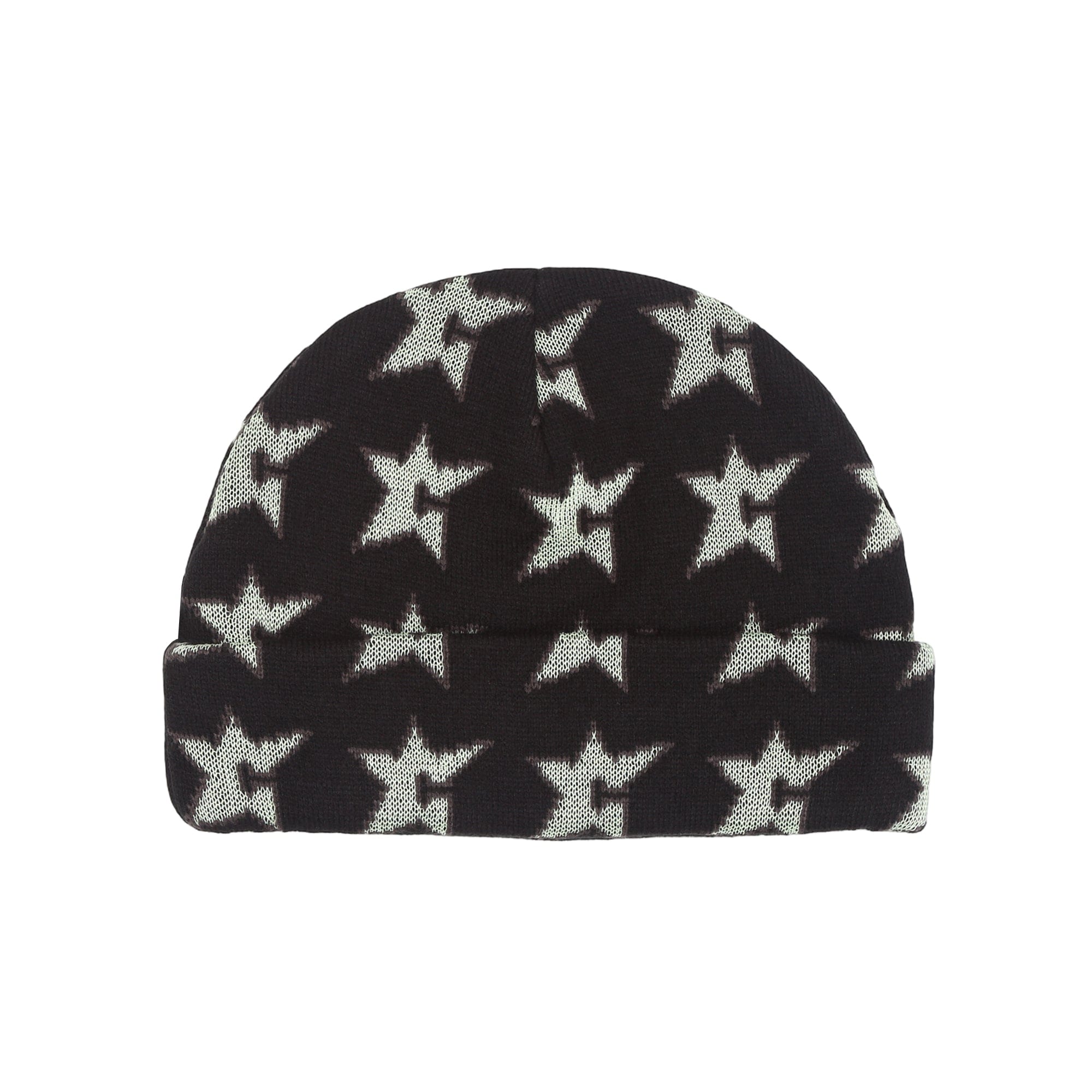 Carpet C - Star Glow In The Dark Beanie - Black
