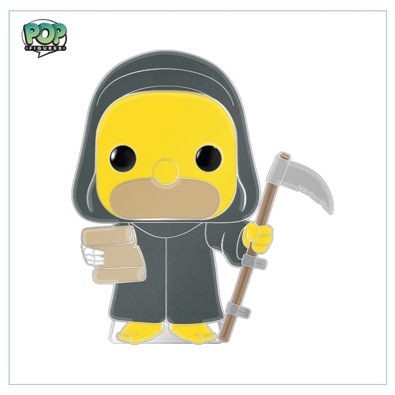The Simpsons Grim Reaper Homer #16 Enamel Pop! Pin - The Simpsons Treehouse of Horror