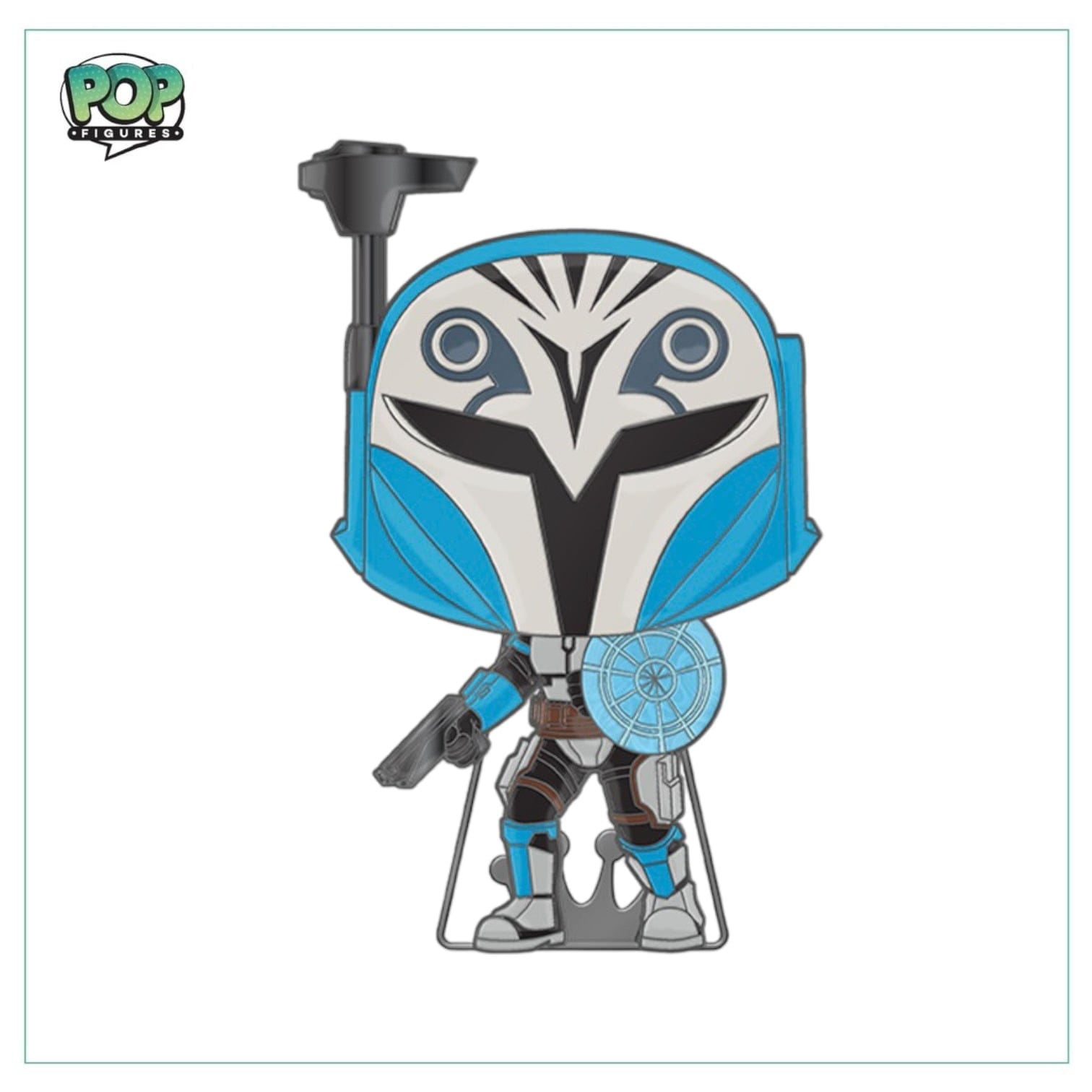 Star Wars Bo - Katan #41 Enamel Pop! Pin - Star Wars - Glows in the Dark