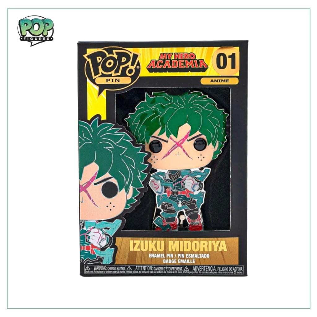 ACADEMIA Izuku Midoriya #01 Funko Enamel Pop Pin! My Hero Academia