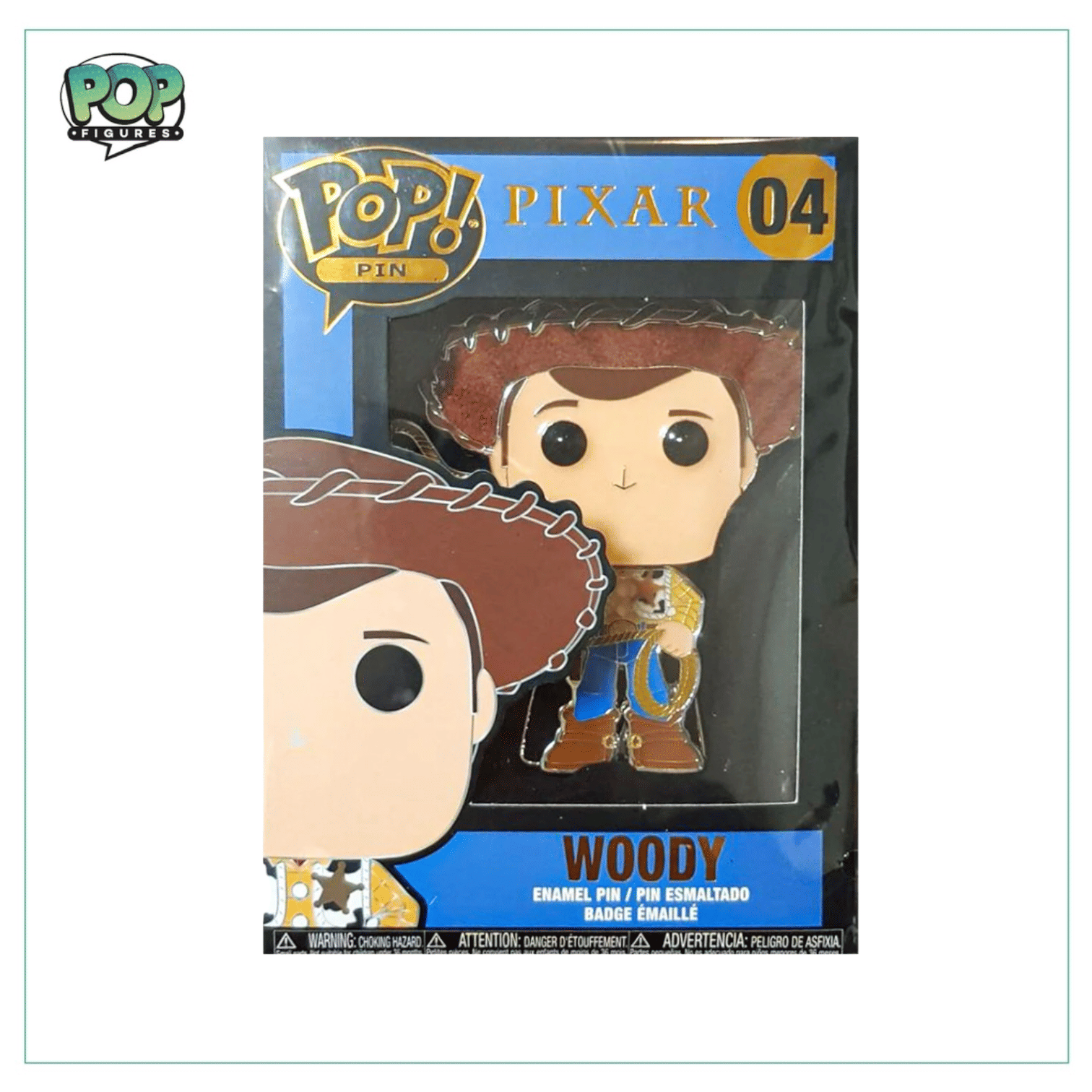Disney Woody #04 Funko Enamel Pin! Disney Pixar