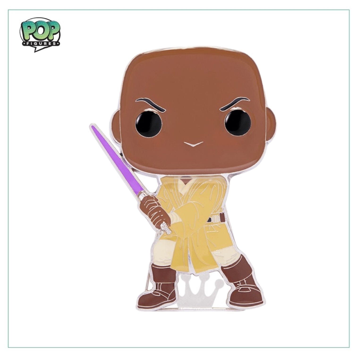 Star Wars Mace Windu #25 Funko Enamel Pop Pin! - Star Wars