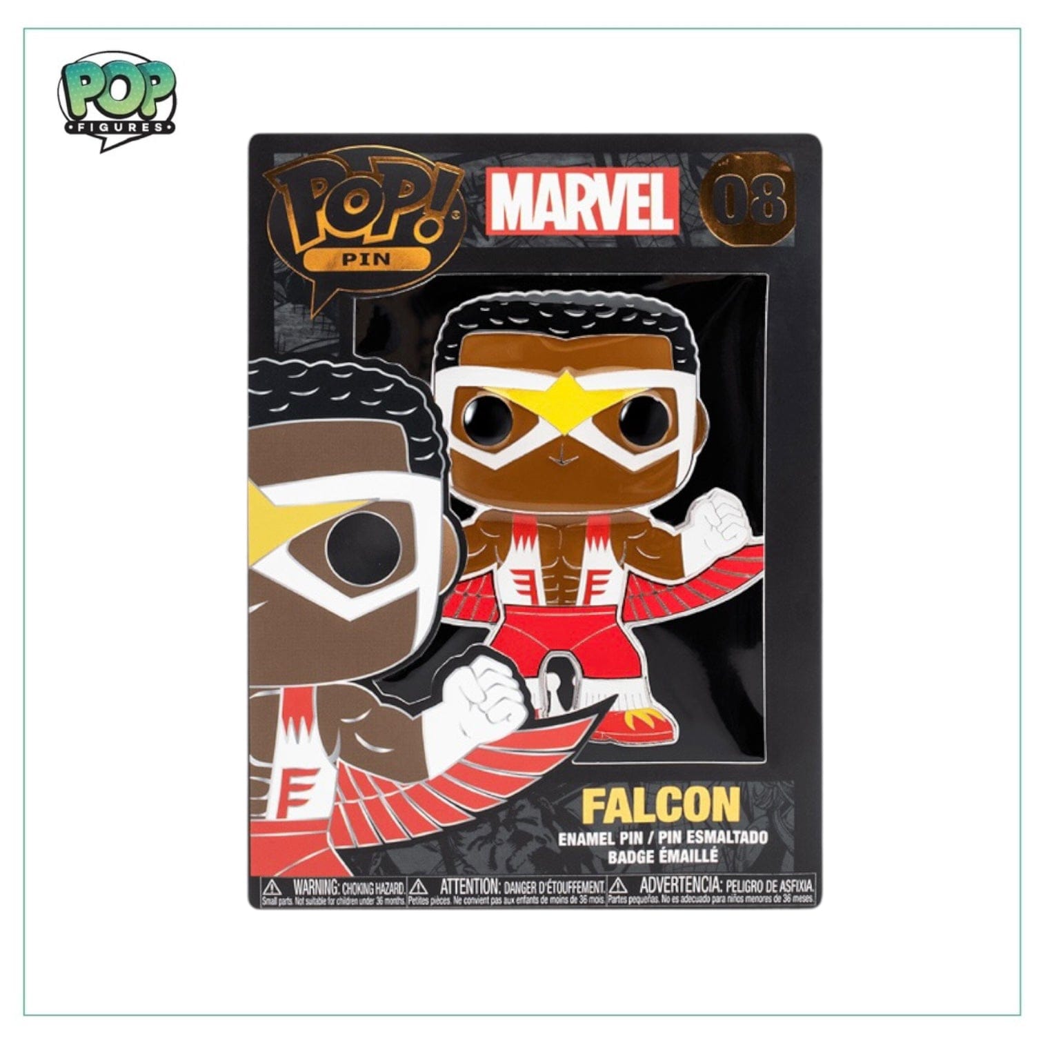 Marvel Falcon #08 Funko Enamel Pin! - Marvel