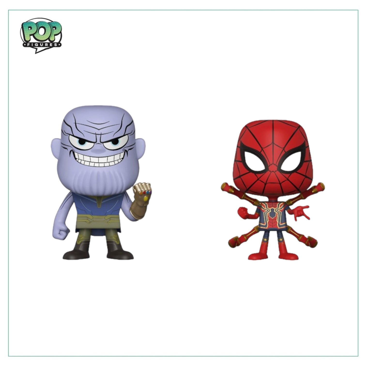 INFINITY Thanos and Iron Spider 2 Pack Funko Vynl. - Infinity War - Marvel