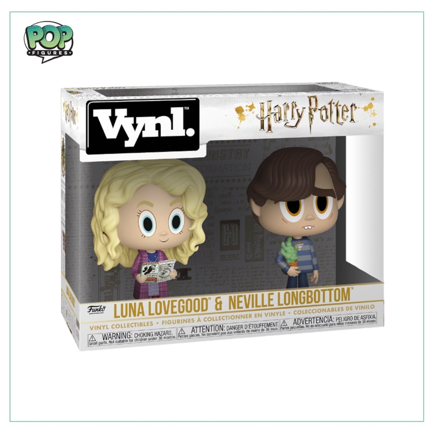 Harry Potter Luna Lovegood & Neville Longbottom Funko 2 Pack Vynl. - Harry Potter