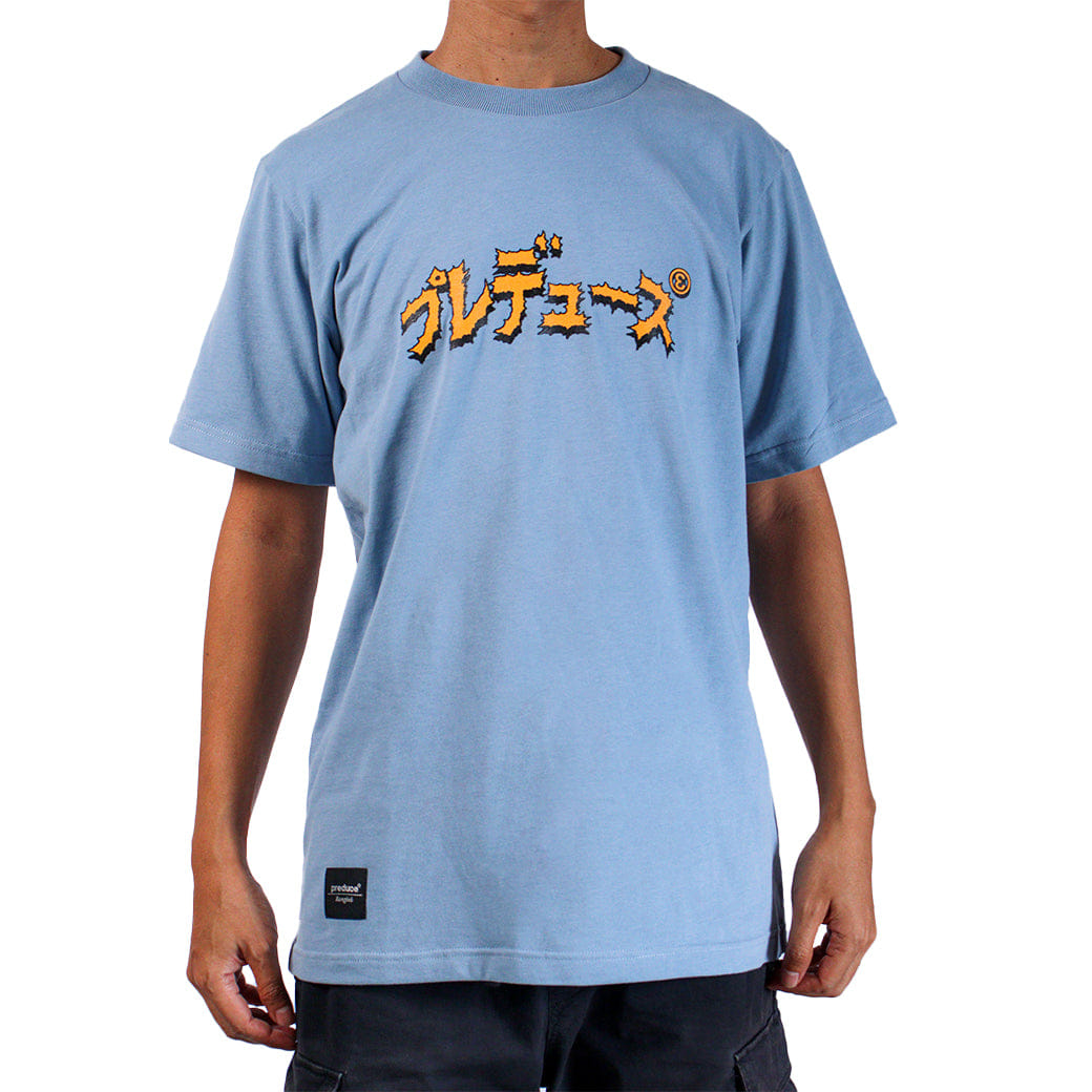 Blue Preduce x TRK x Hirotton Believe It Or Not Yeepoon T - Shirt Sterling Blue