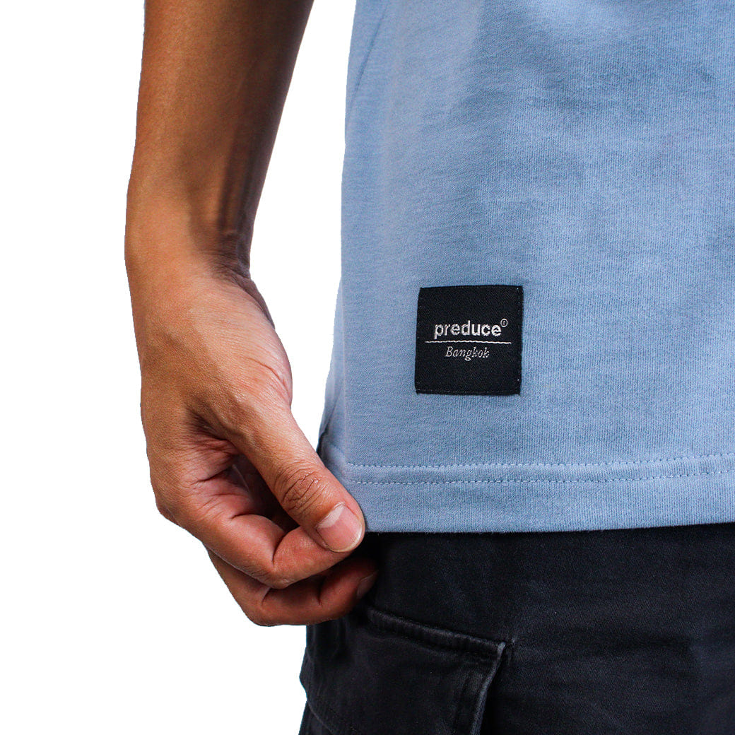 Blue Preduce x TRK x Hirotton Believe It Or Not Yeepoon T - Shirt Sterling Blue