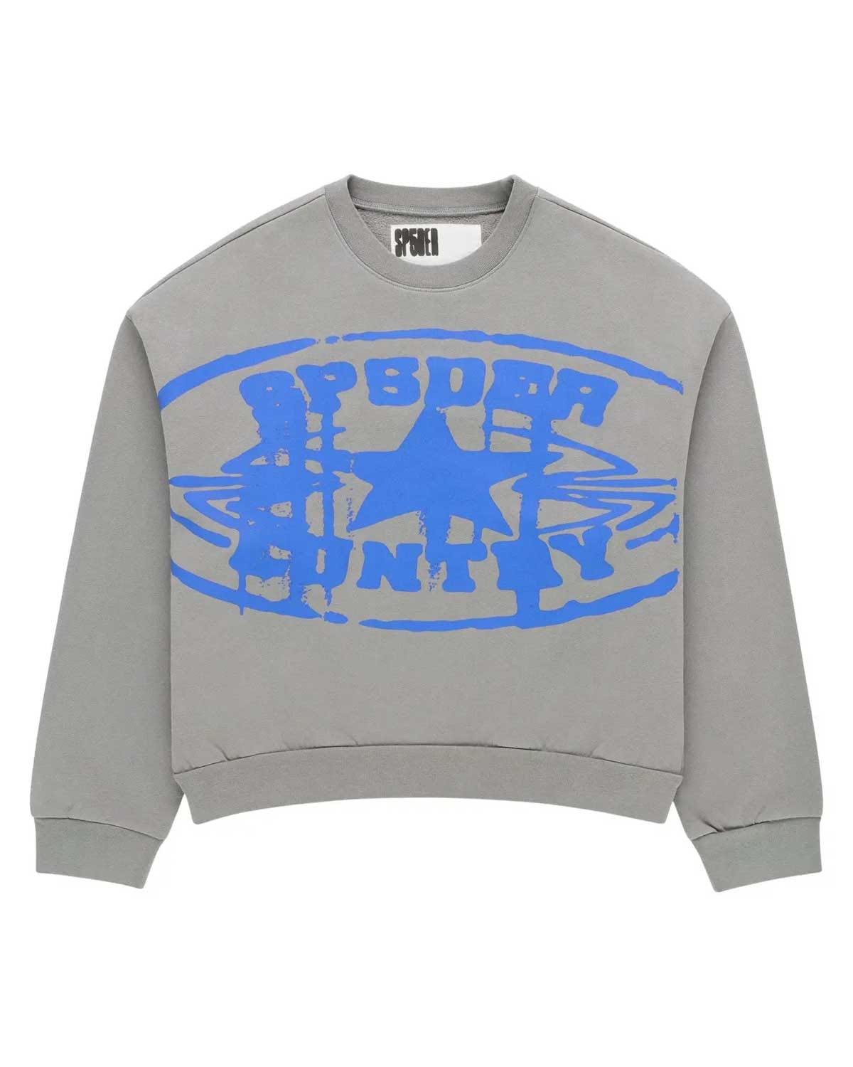 Sp5der Worldwide Sp5der Baby Slate Cuntry Crewneck Grey