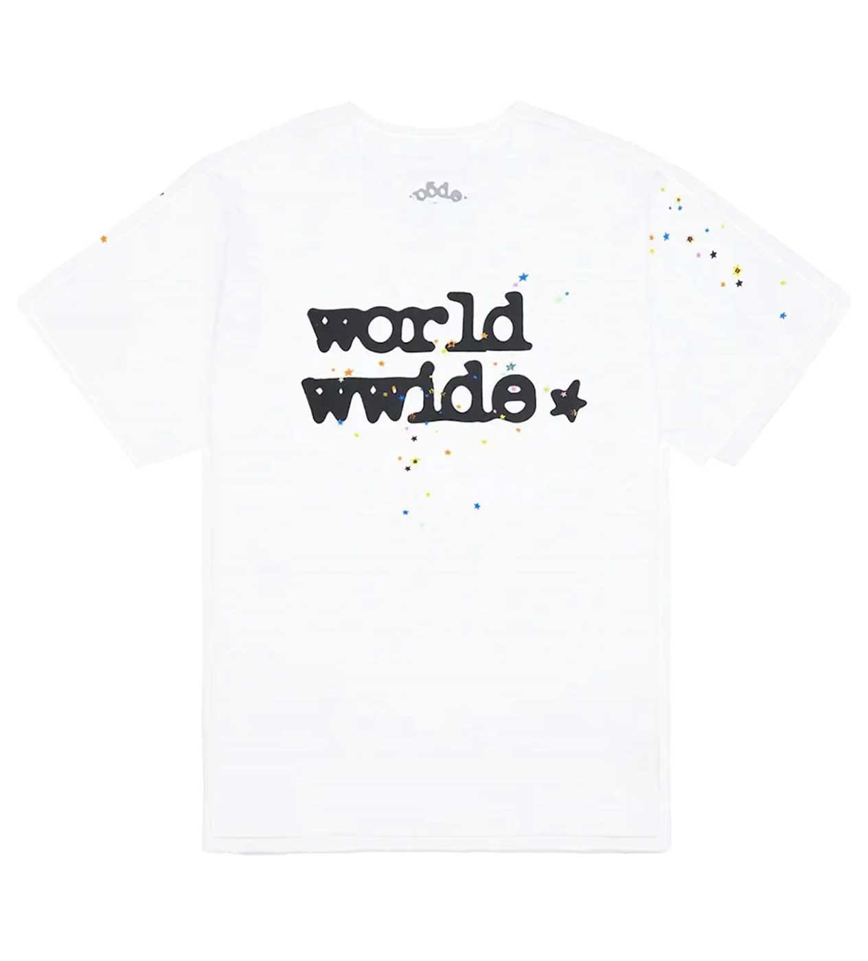 Sp5der Worldwide Sp5der Women's Worldwide Baby T-Shirt White