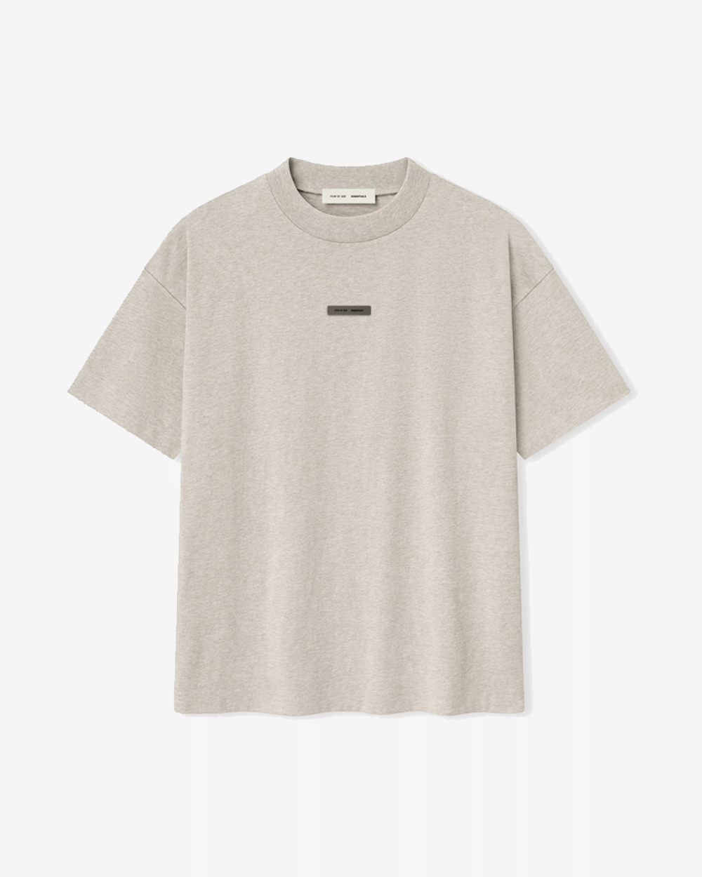 FOG ESSENTIALS SS25 CLASSIC SHORT SLEEVE T-Shirt HEATHER STONE