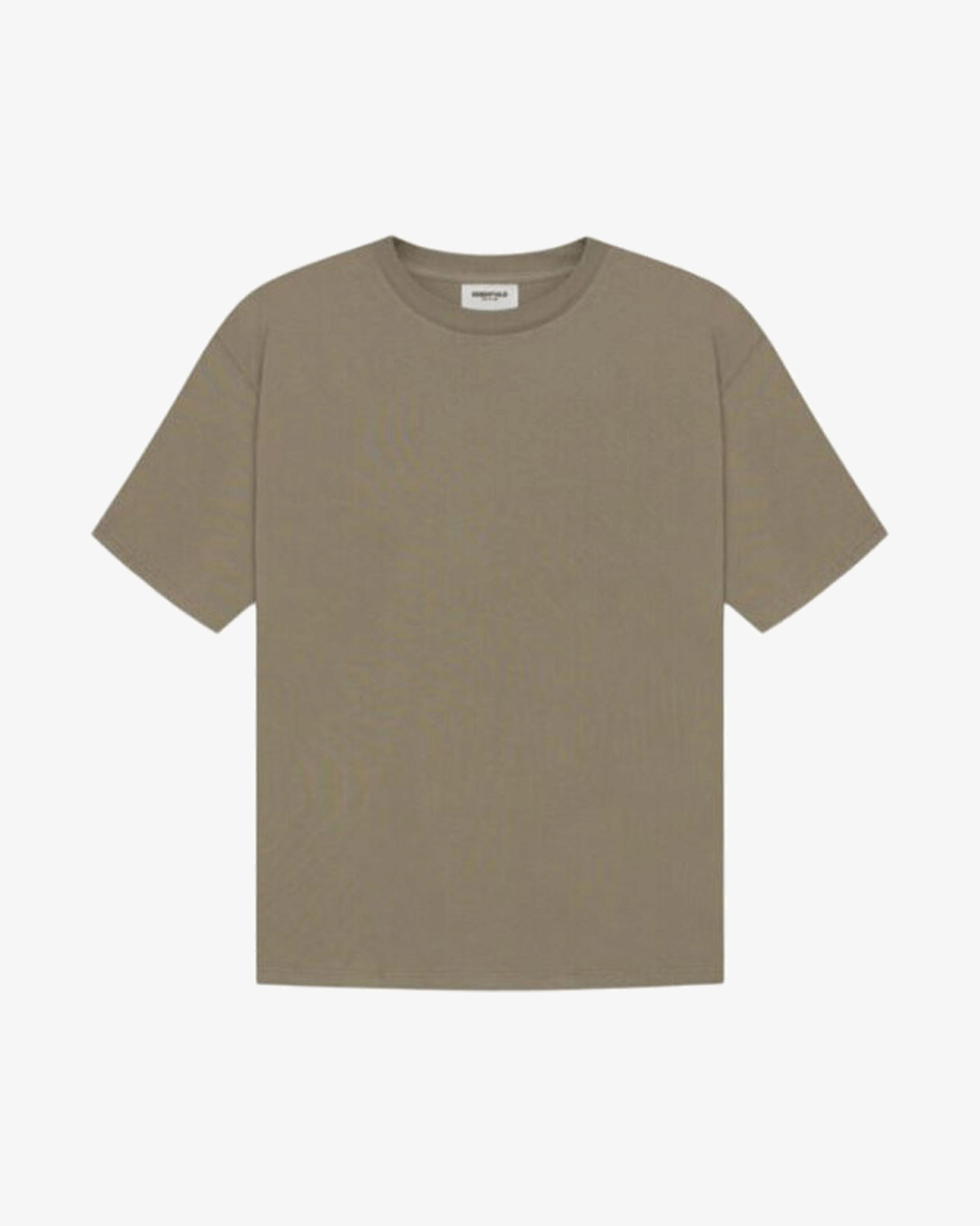 FOG ESSENTIALS SS21 SILICON APPLIQUE LOGO TAUPE T-Shirt