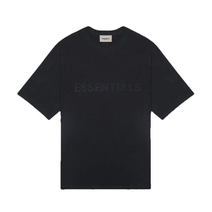 FOG ESSENTIALS SS20 3D SILICON APPLIQUE LOGO BLACK T-Shirt