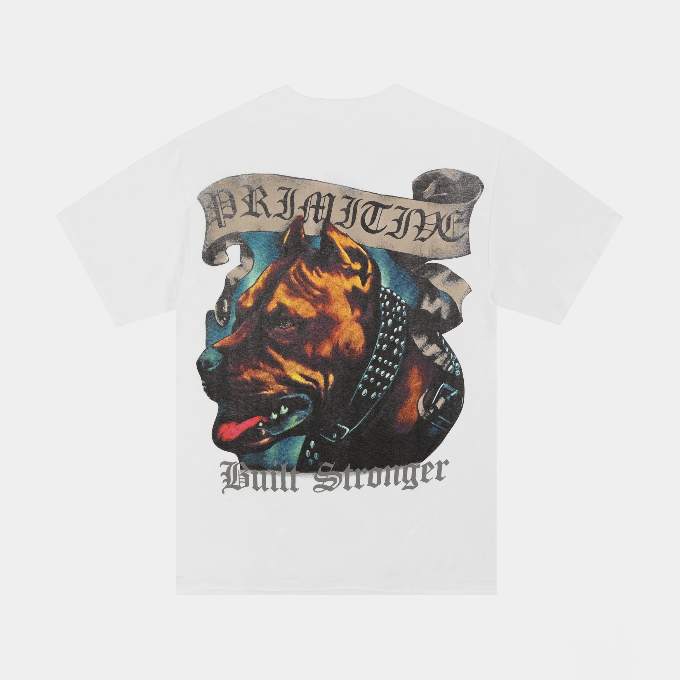 Primitive Chopper Mens Short Sleeve Shirt (White/Black)