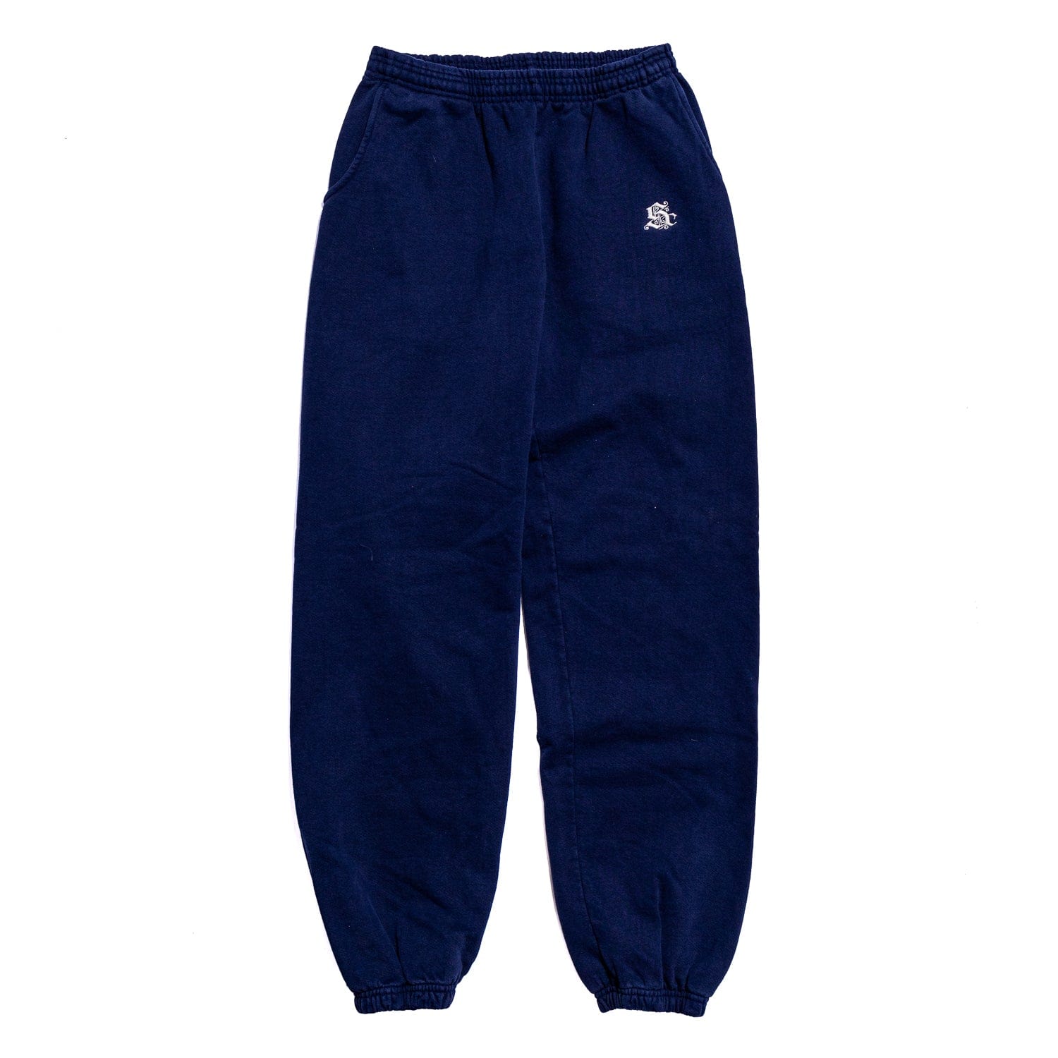 Logo Sole Classics Micro Logo Sweatpants Navy