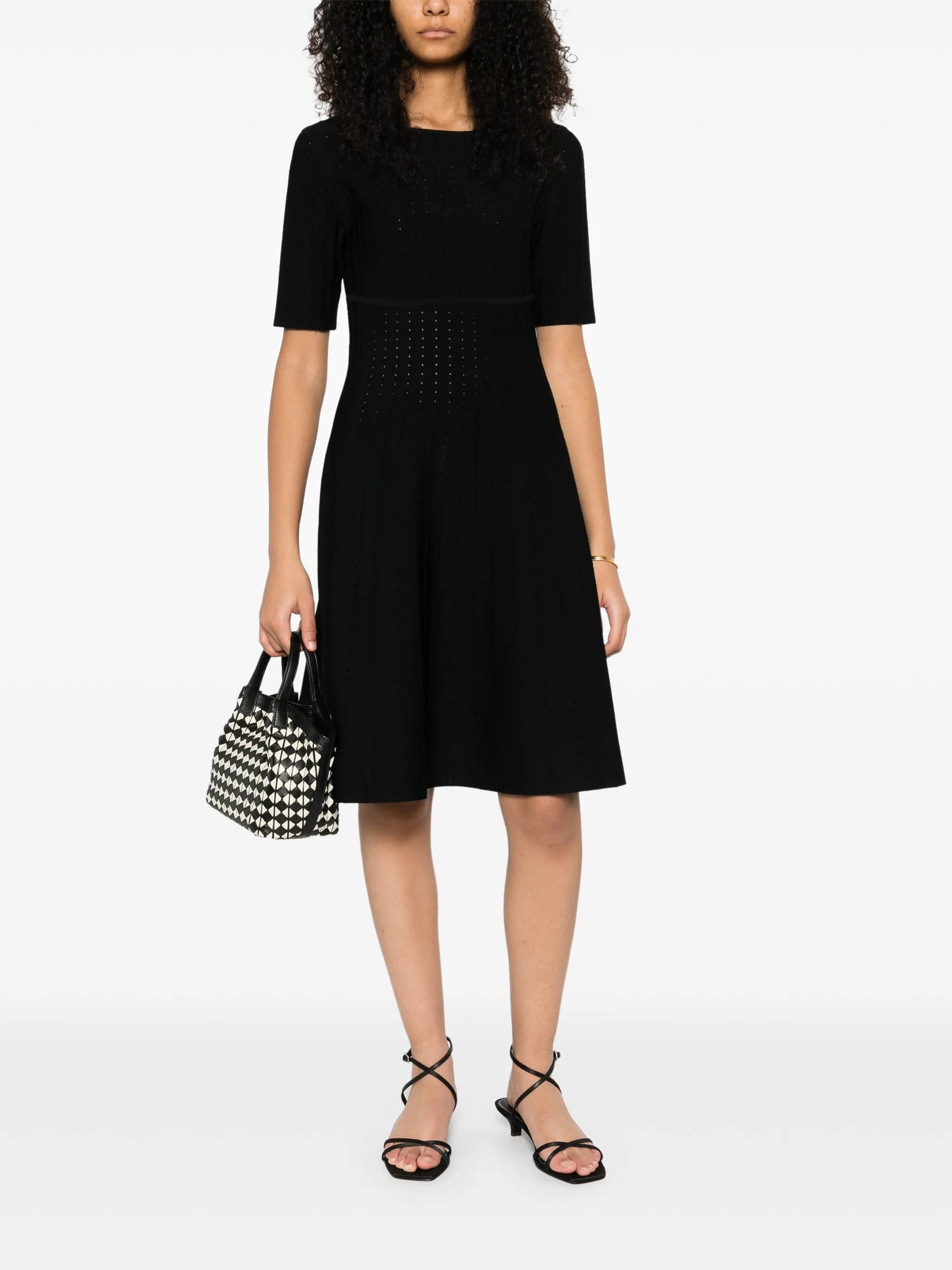 Hervé Léger Short sleeve dress