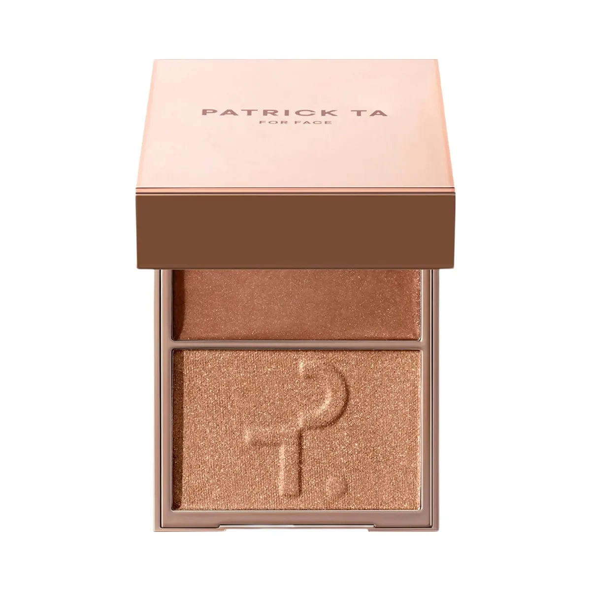 PATRICK TA Major Glow Creme & Powder Light Reflecting Translucent Highlighter Duo Honey