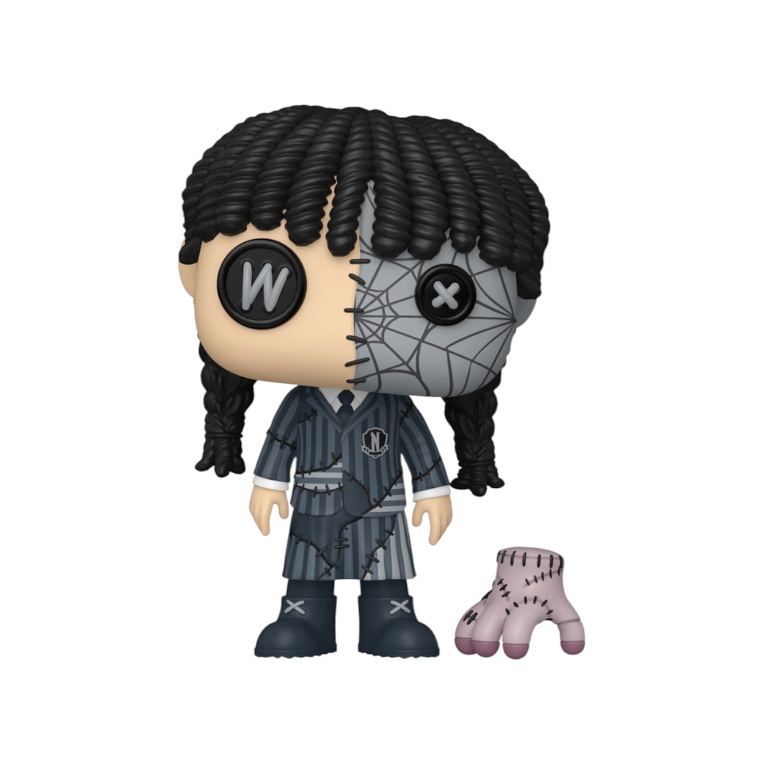 Wednesday Addams with Thing (Patchwork) #1492 Funko Pops - The Addams Family - PREORDER