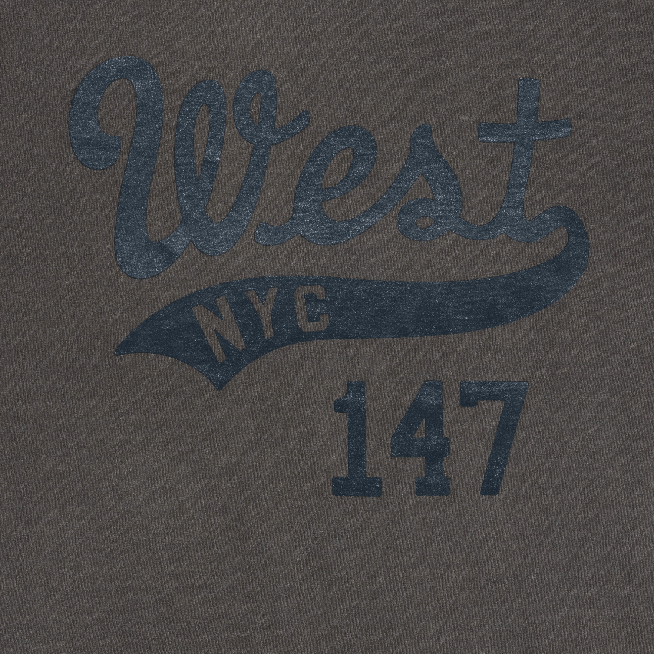 Logo West NYC Men's Logo Grey T-Shirt