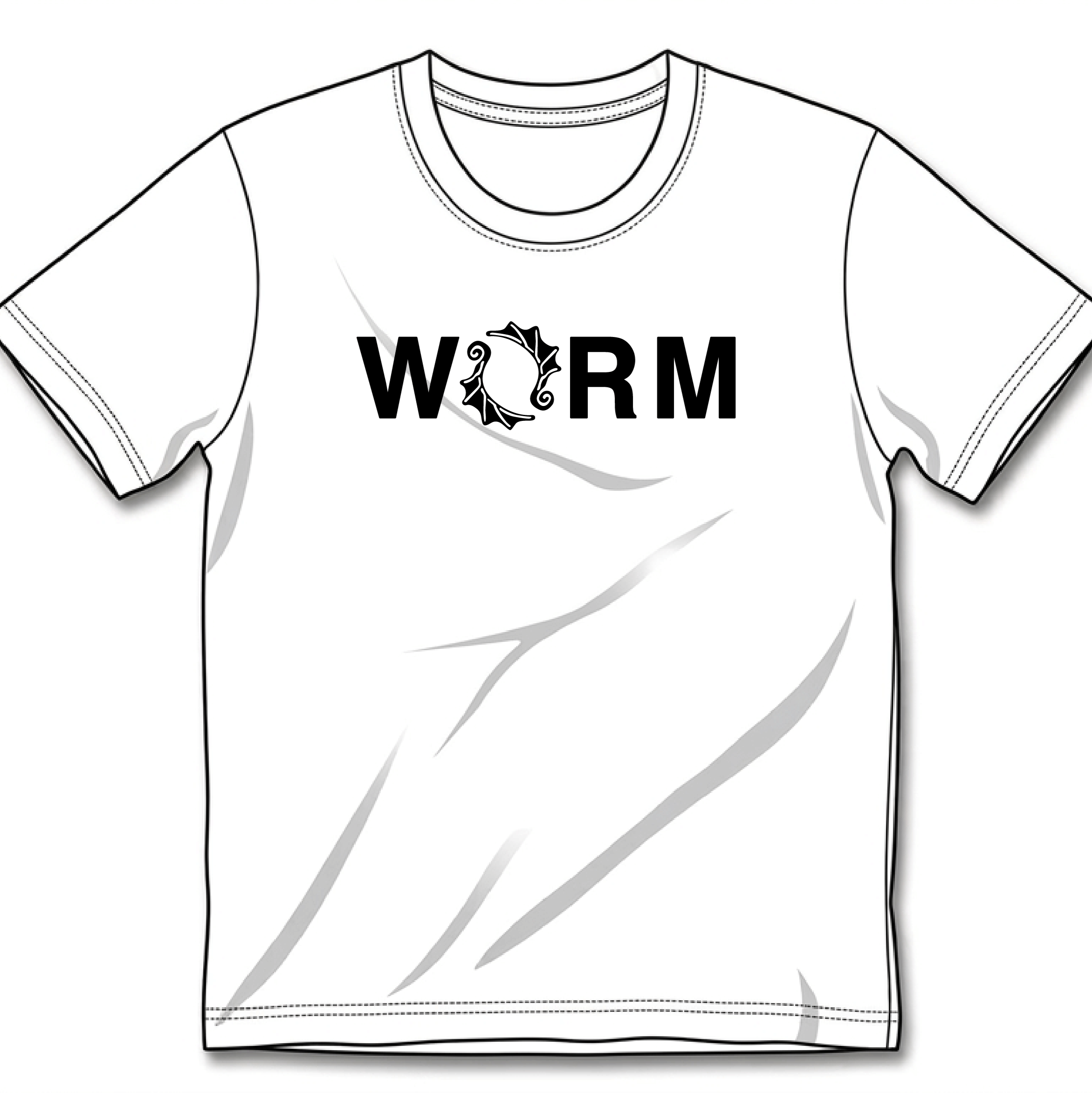 WORM OSAKA チケット+5th ANNIVERSARY T - shirt WHITE